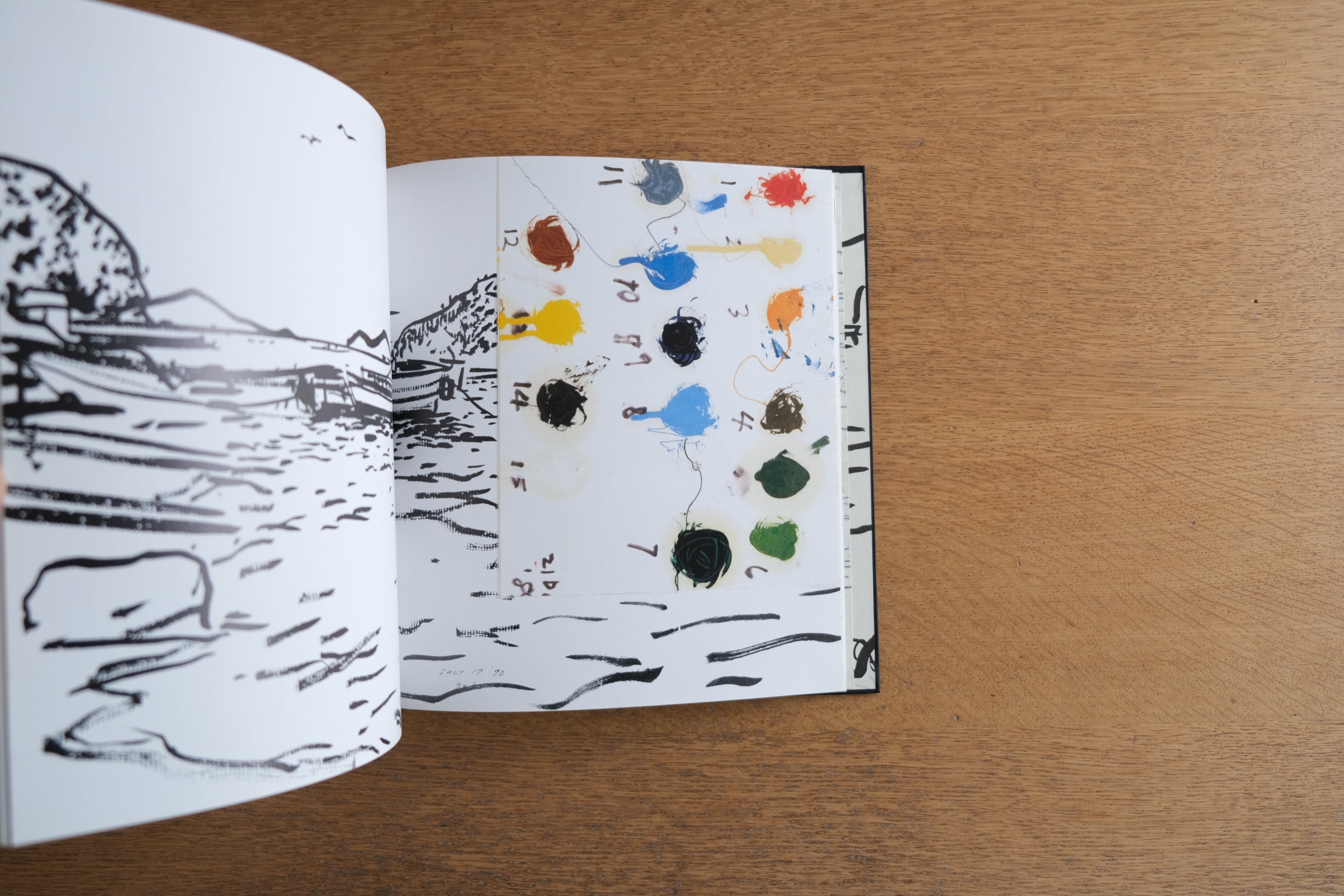 ハ*ー様 大竹伸朗 Shippyard Works 1990 大竹氏の書き込み有 大竹伸朗