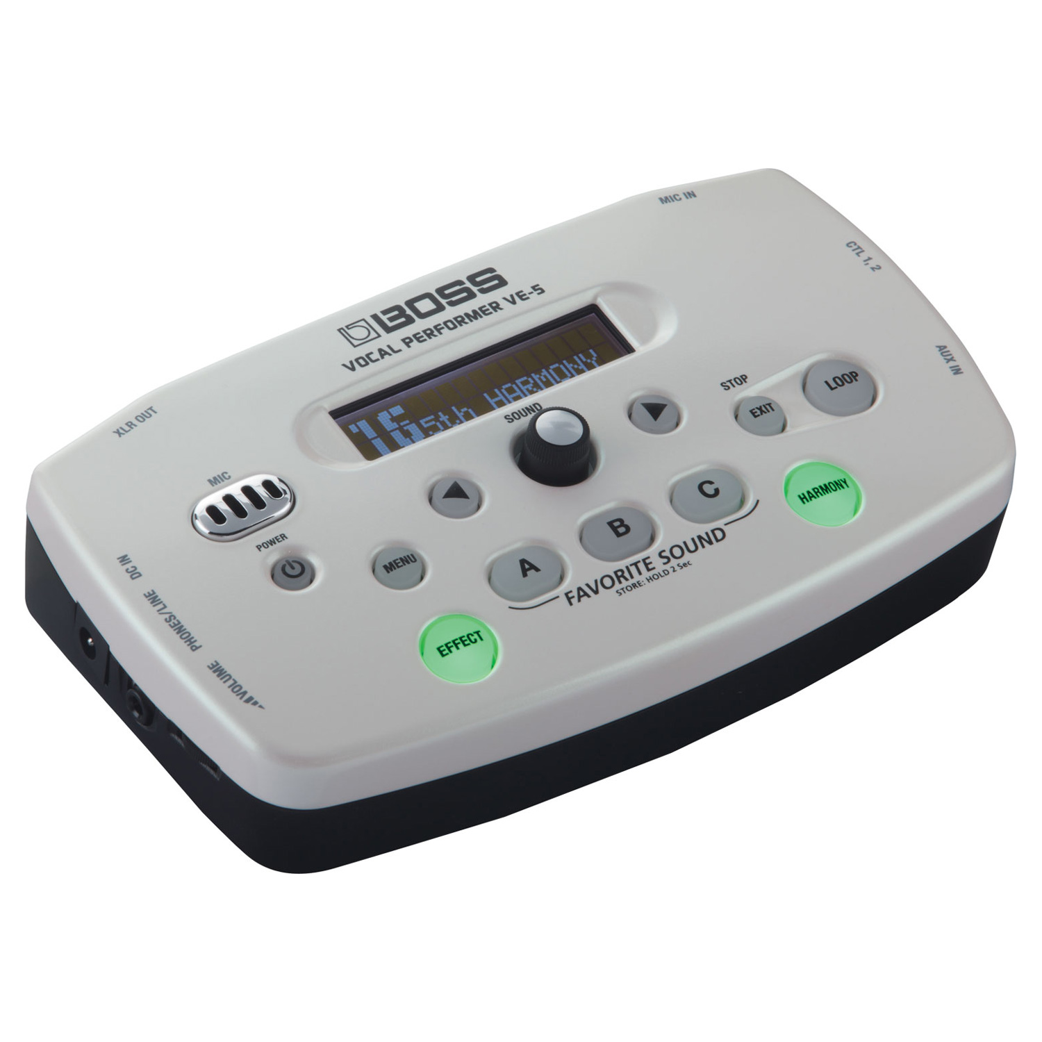 Boss VE-5 Vocal Performer Effect Processor - White - Vintage King