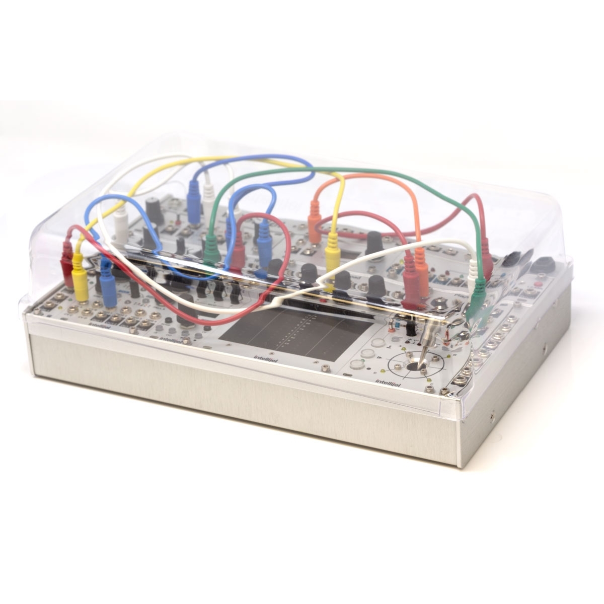 Intellijel Designs】4U 62HP Silver Intellijel 4U Palette Cases 4U