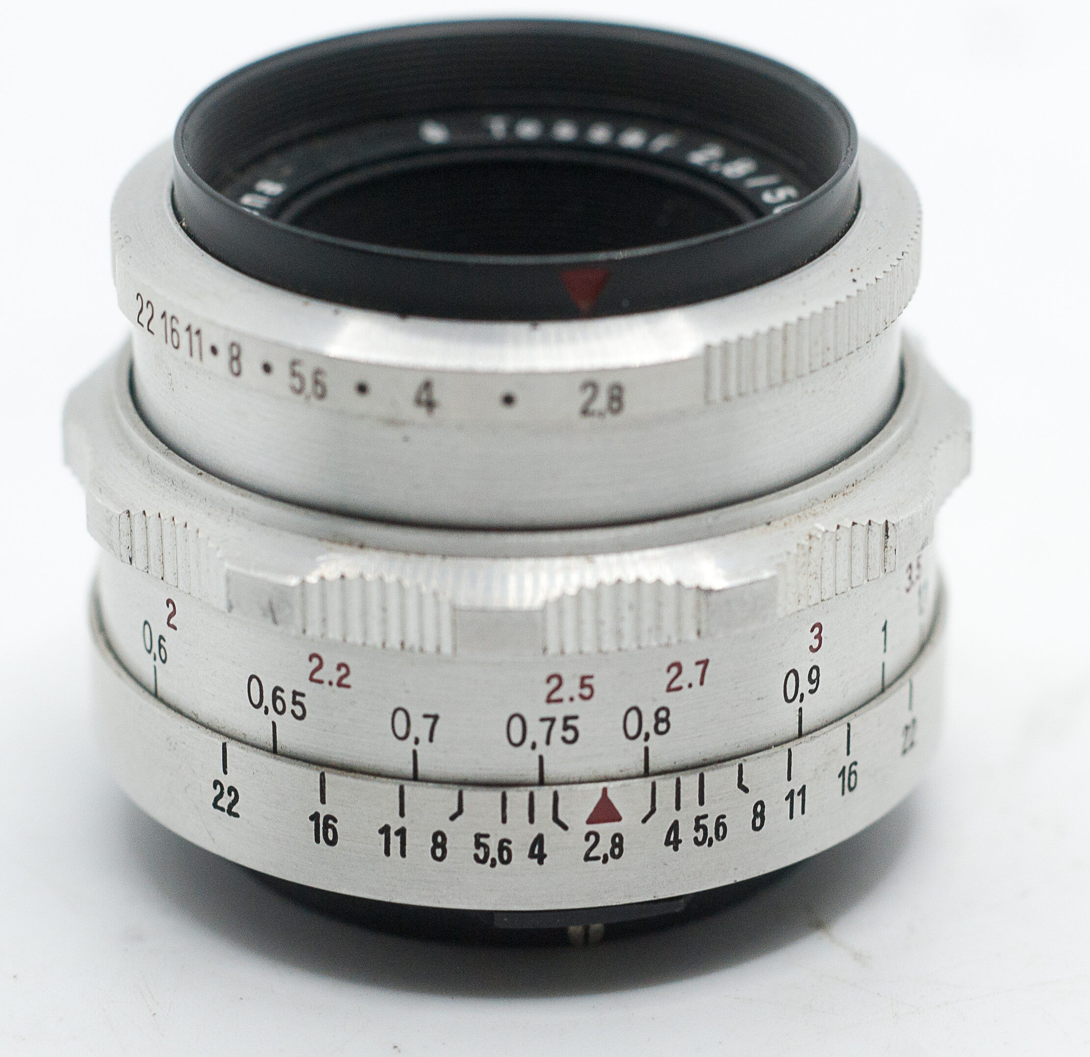 Carl Zeiss Jena -Tessar 50mm F2.8 *T - Exakta mount - Manual