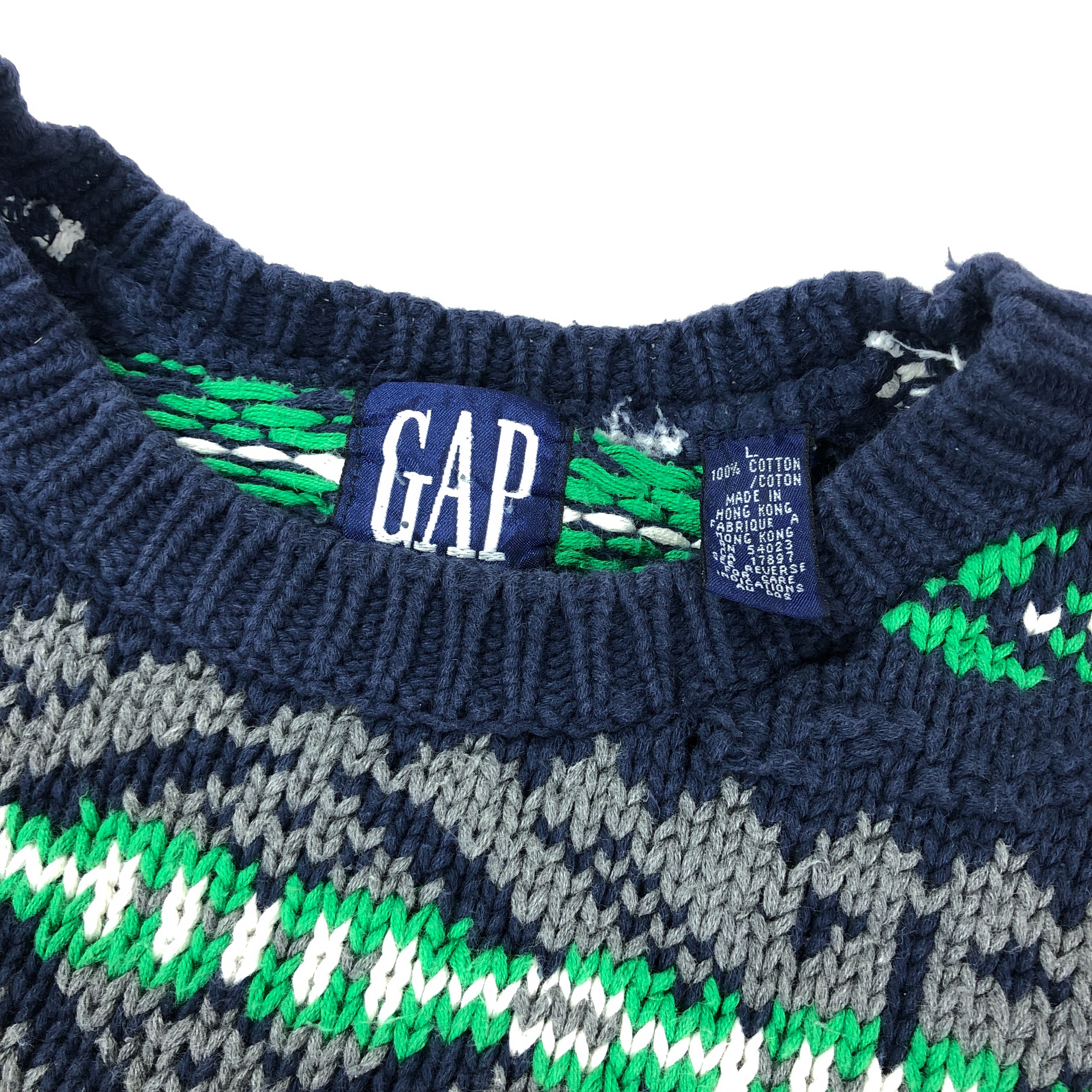 90s gap cotton sweater large – Vintage Sponsor