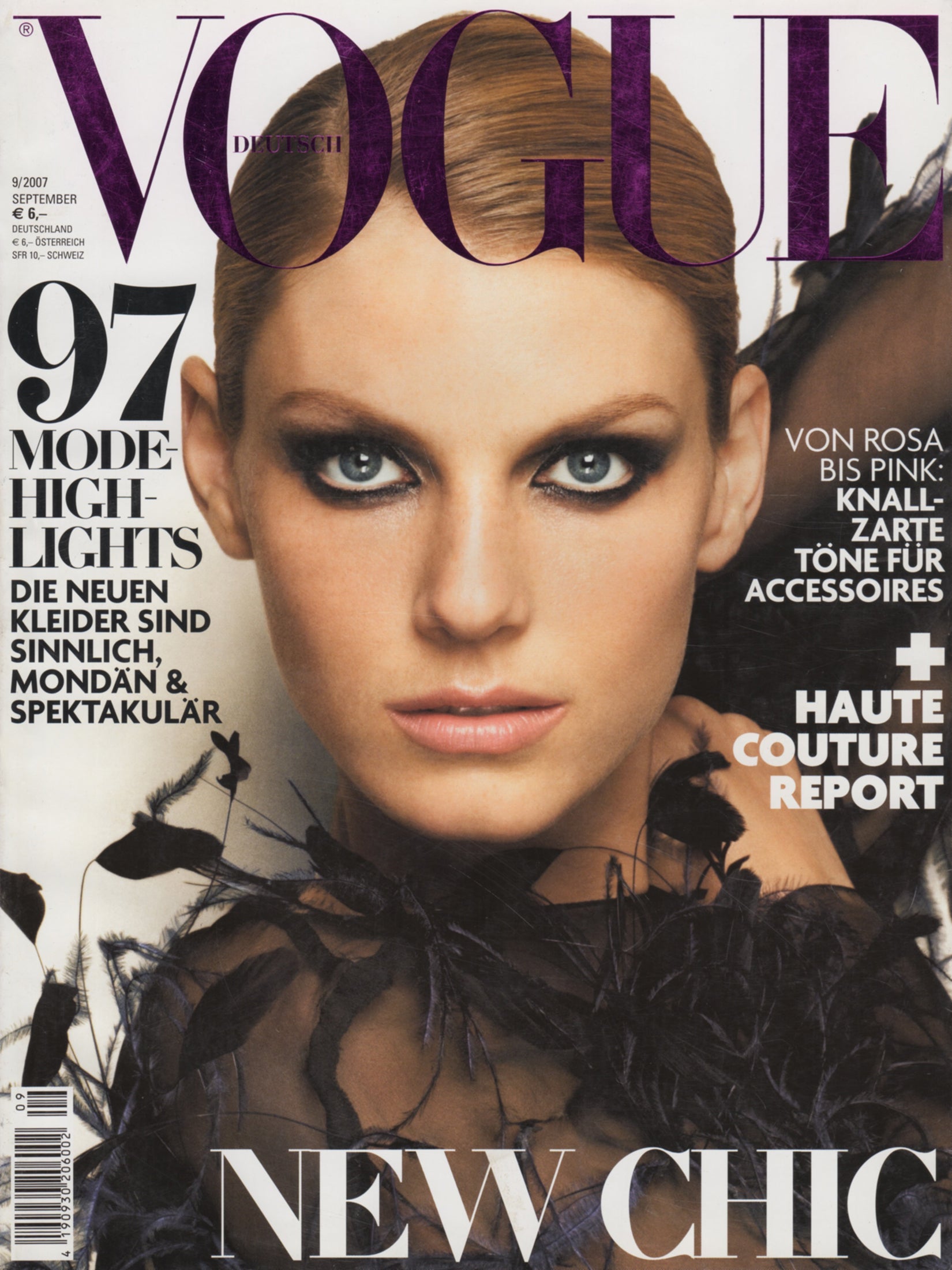 VOGUE GERMANY September 2007 – VINTAGE VON WERTH