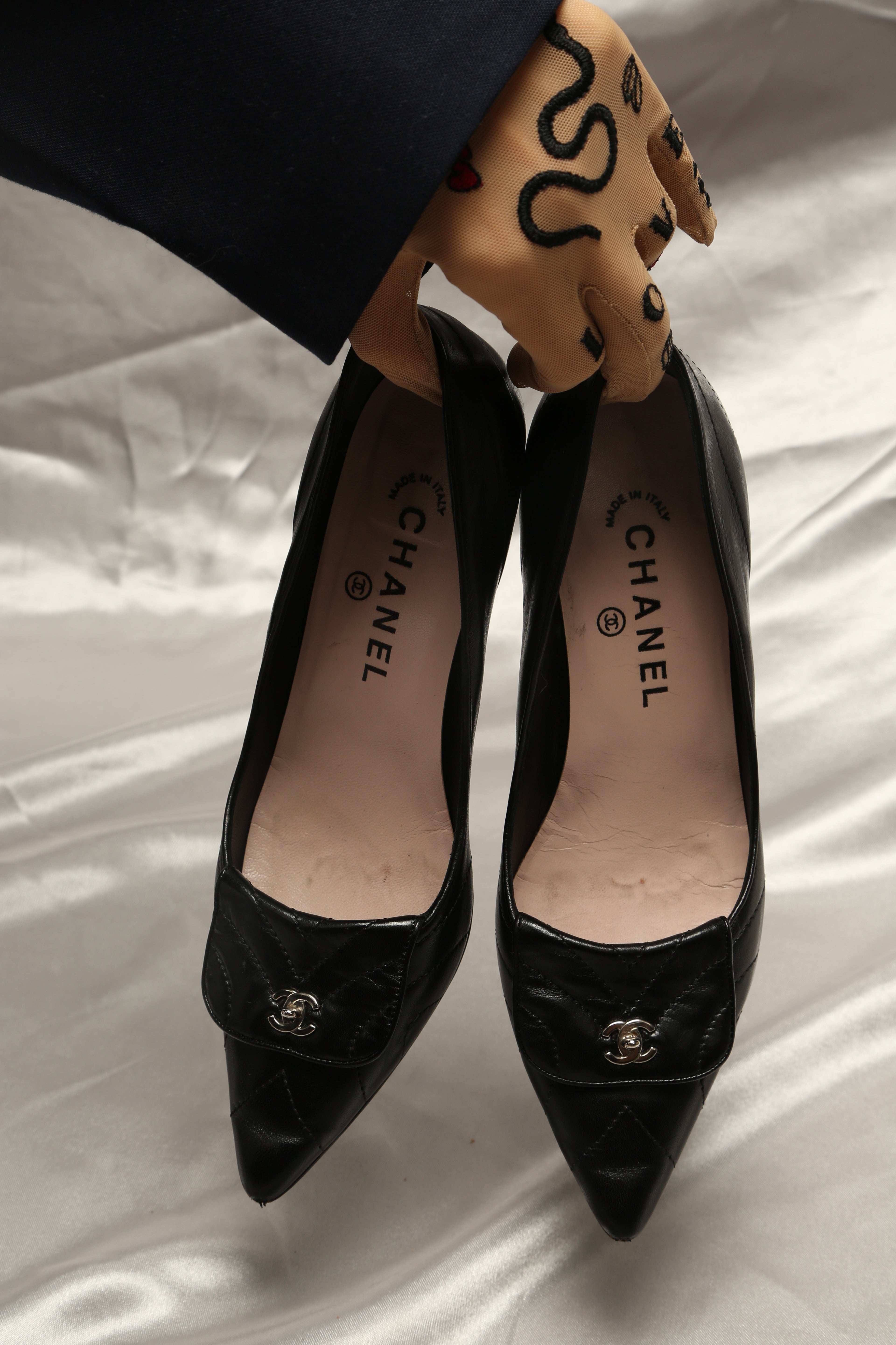 Extremely Rare CHANEL Heels – Vintylux