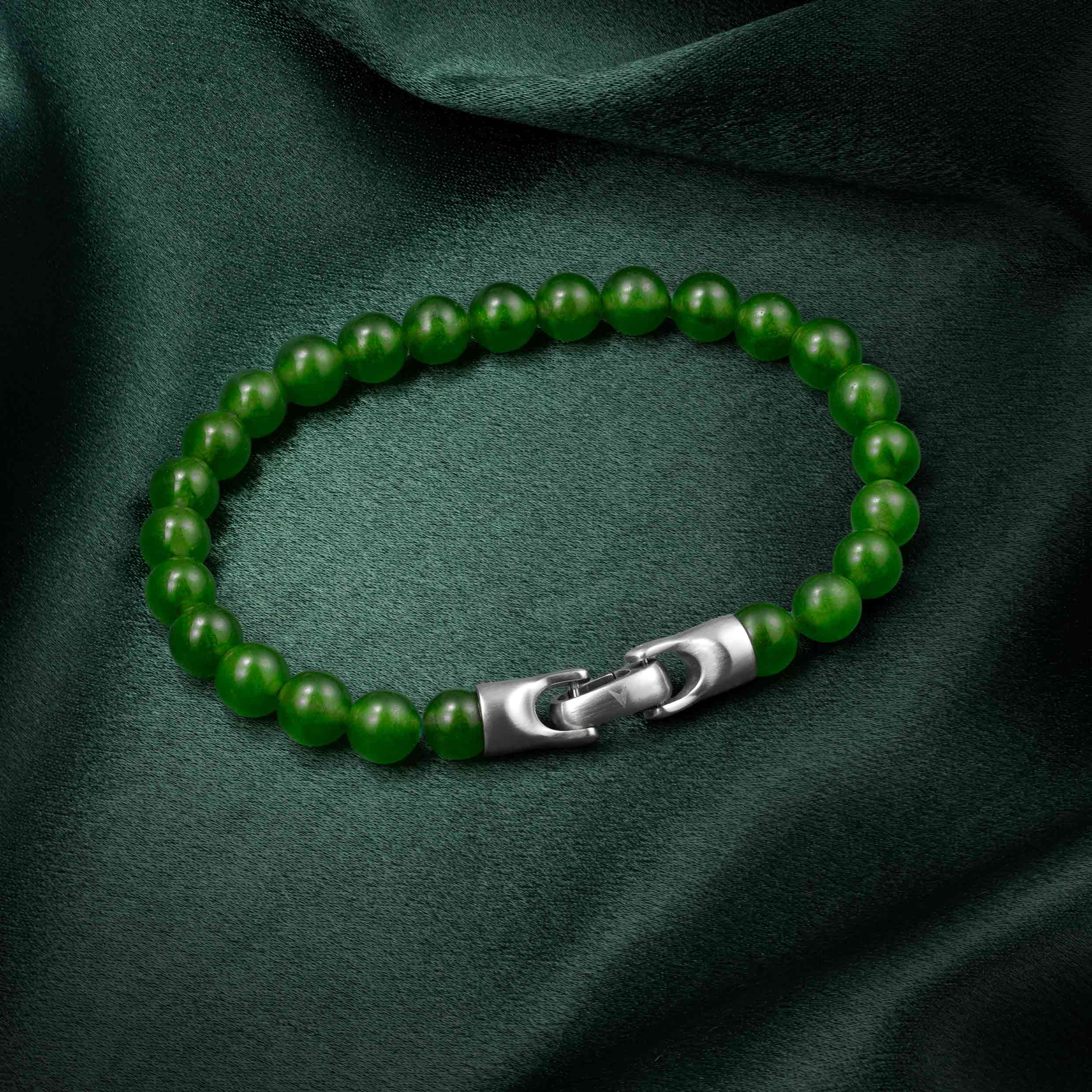 8mm Bead Bracelet - Green Onyx | Vincero | Vincero Collective