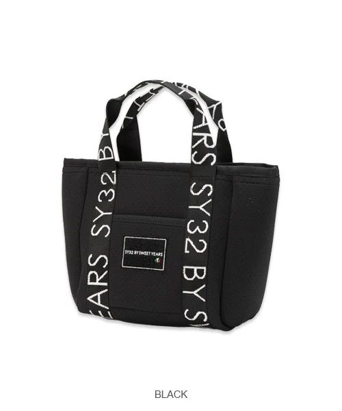 SY32 by SWEET YEARS - NEOPRENE CART BAG | カートバッグ | ブラック