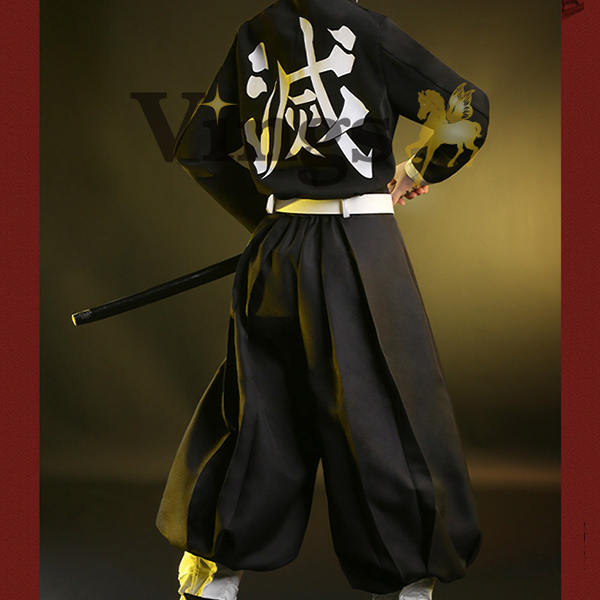 鬼滅の刃 衣装】 アニメ 豪華版 冨岡義勇(とみおかぎゆう) 風 コスプレ