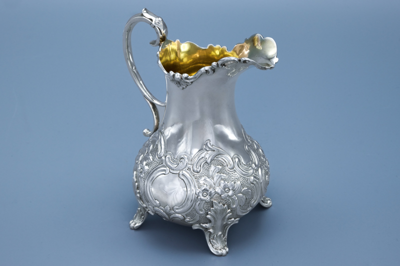 アンティークシルバー、アンティーク銀器、純銀製（925）1854年 特級