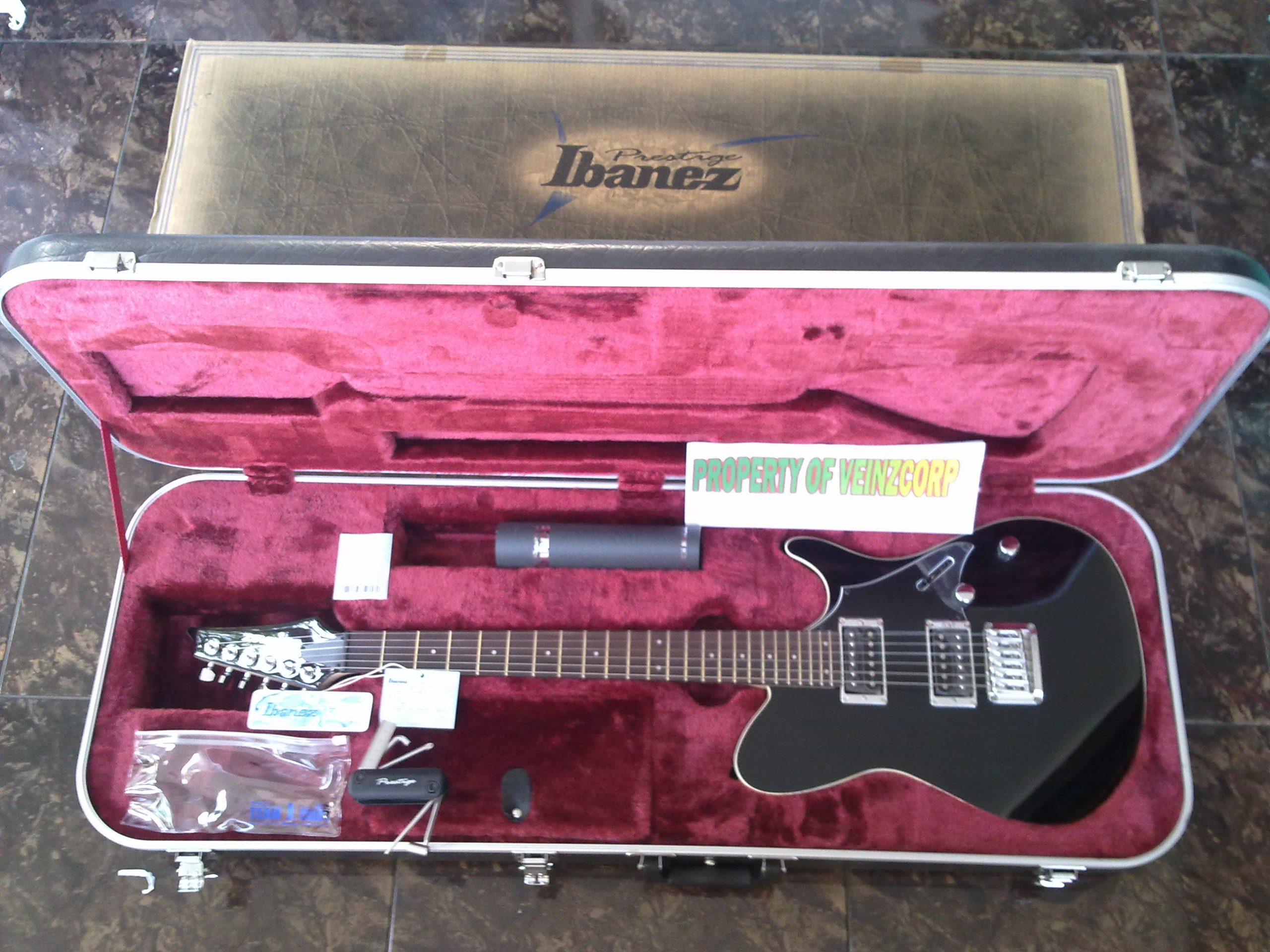 Ibanez FR1620 Prestige bk ロックペグ付き Ibanez FR1620 Prestige bk