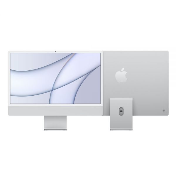 Apple iMac M1 24in 256GB 4.5K Desktop - Silver (MGTF3X/A) | Virtu