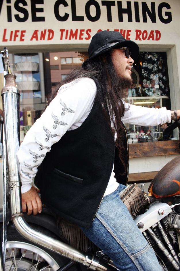 ViSE CLOTHiNG / RT Wool Vest〔Black〕