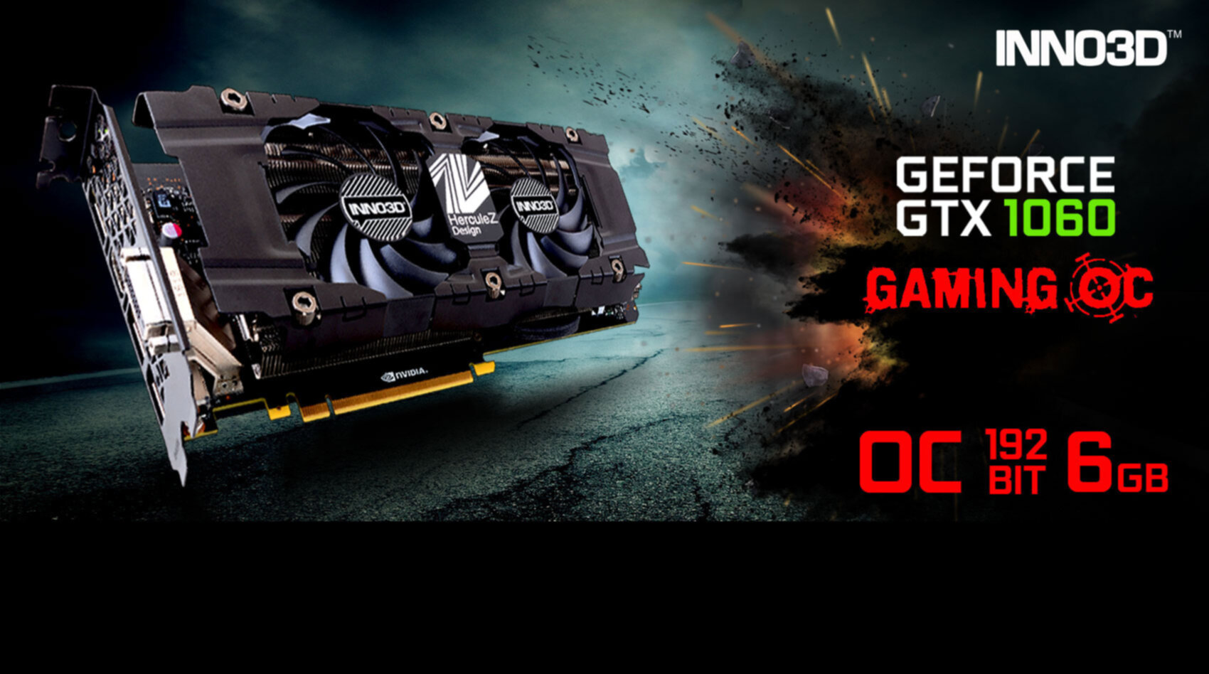 INNO3D GTX1060 GAMING OC 6GB