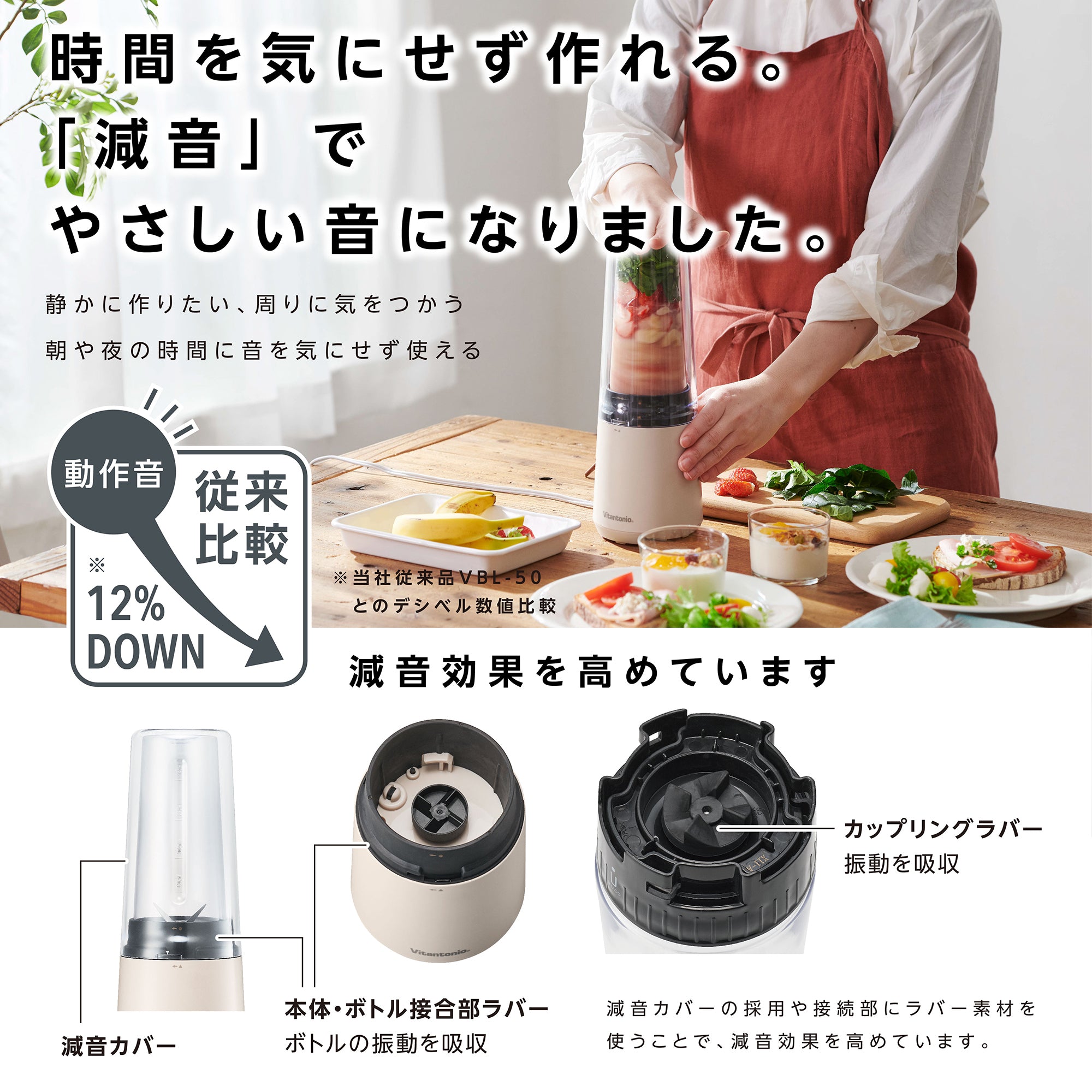 マイボトルブレンダー – Vitantonio公式オンラインストア