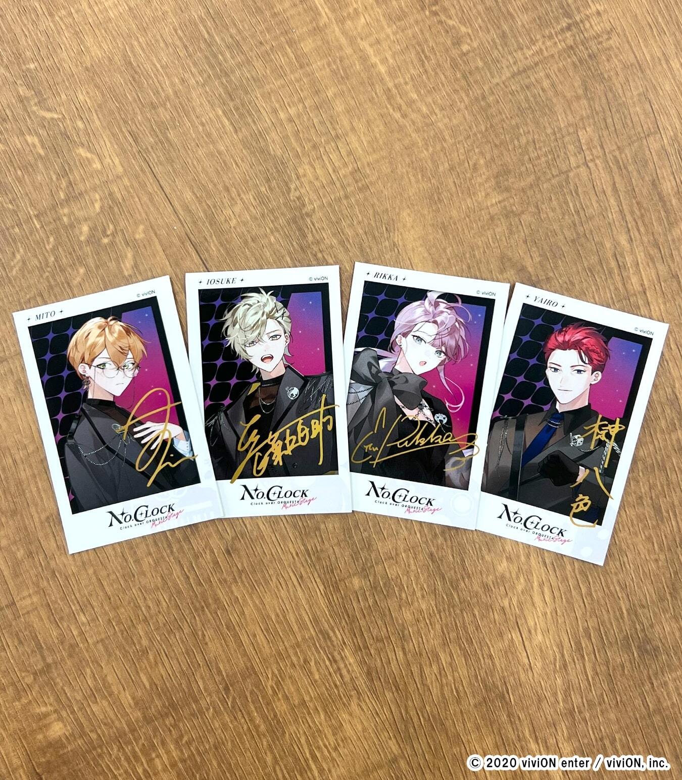 カード］NO.CLOCK ブラインドチェキ風カード【クロケスタ】 – viviON BLUE
