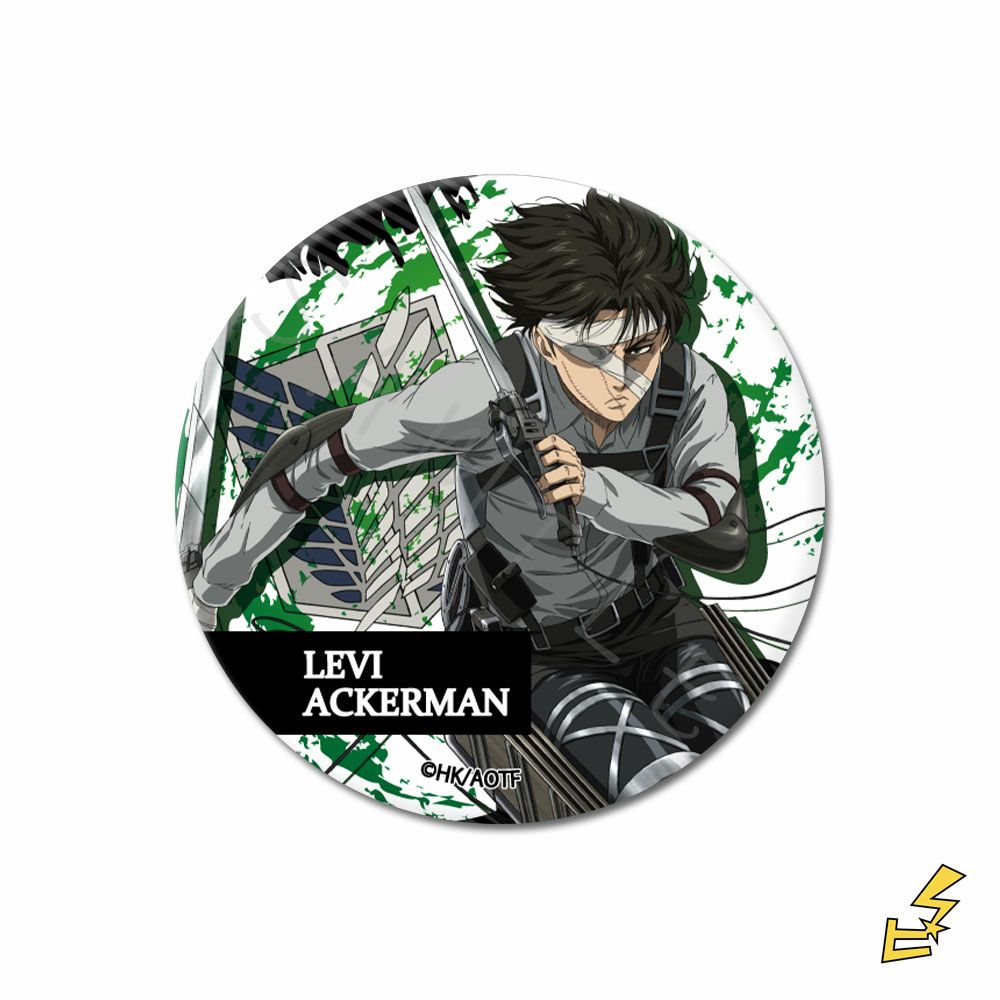 ハンジ 進撃の巨人 スターフライヤー 缶バッジ 新品未開封】進撃の巨人