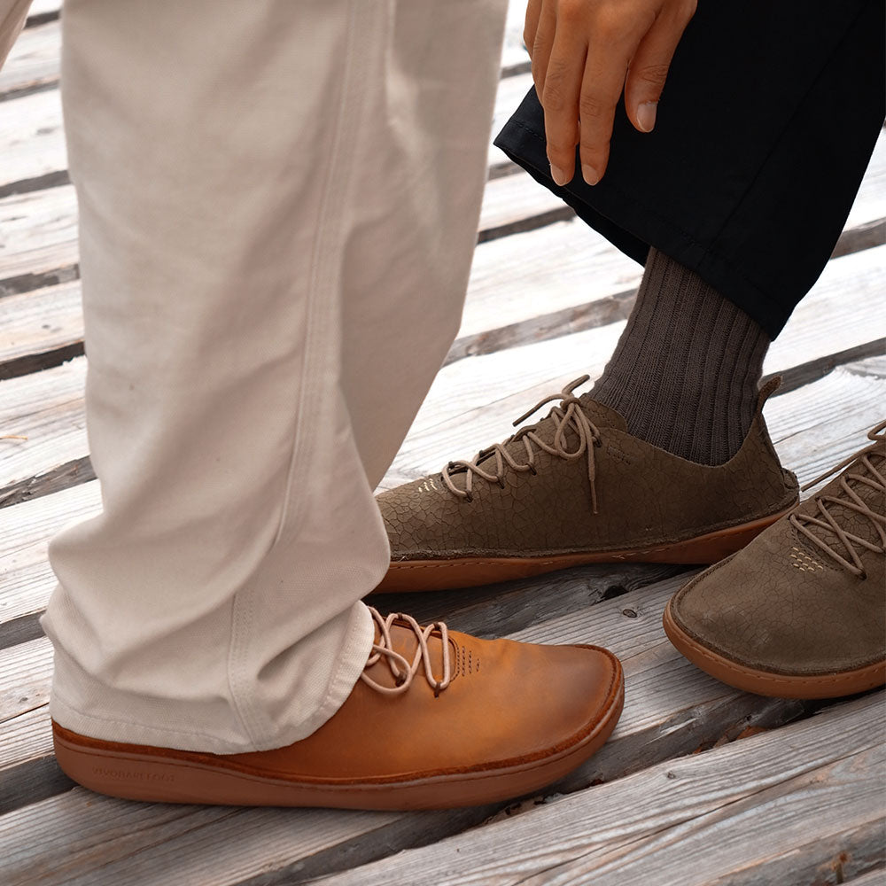 SENSUS MOC LACE UP LEATHER / センサス MOC レースアップレザー (M