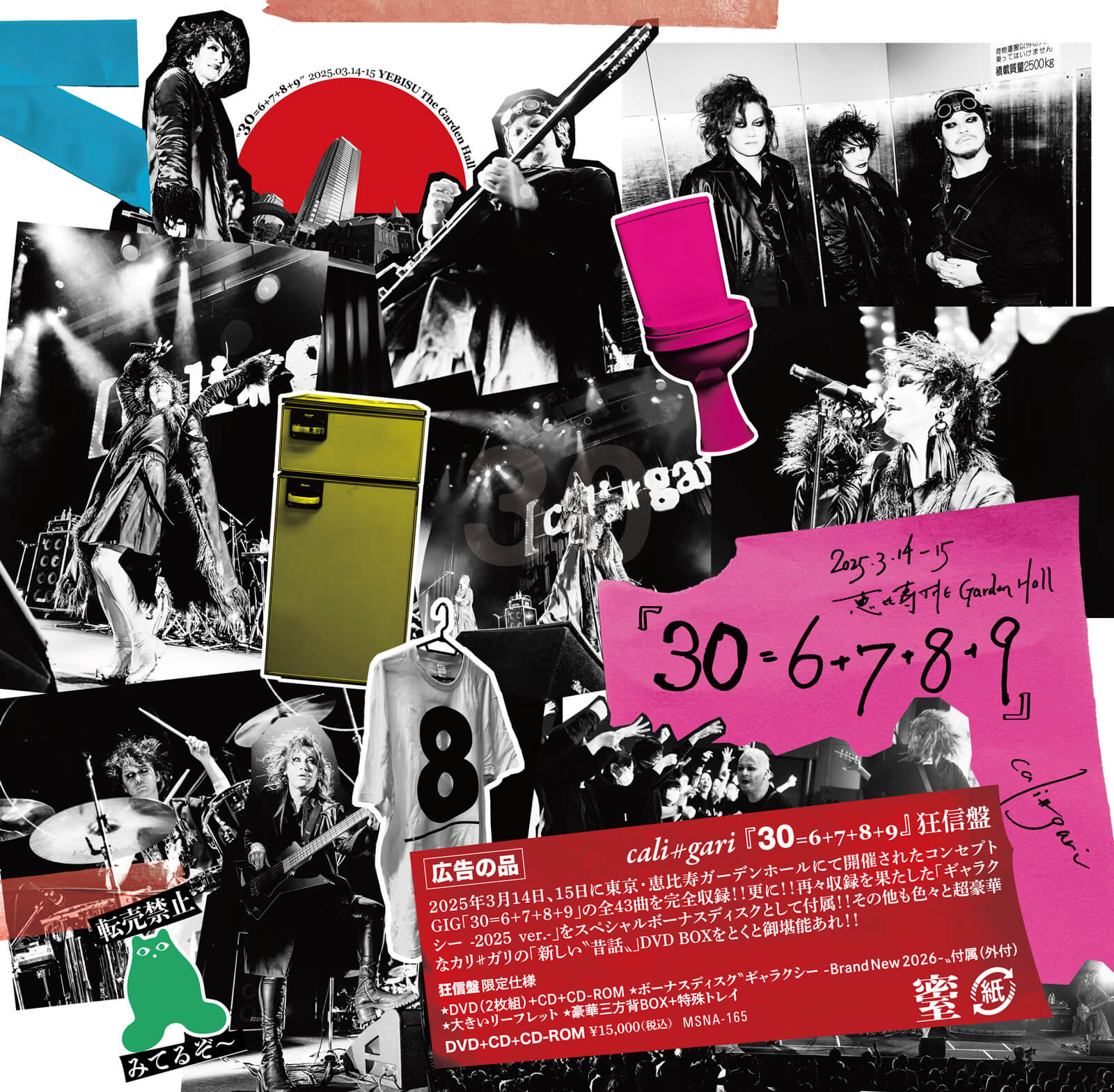 cali≠gari 30 狂信版 ギャラクシー cali≠gari - 30=6+7+8+9 狂信盤 +