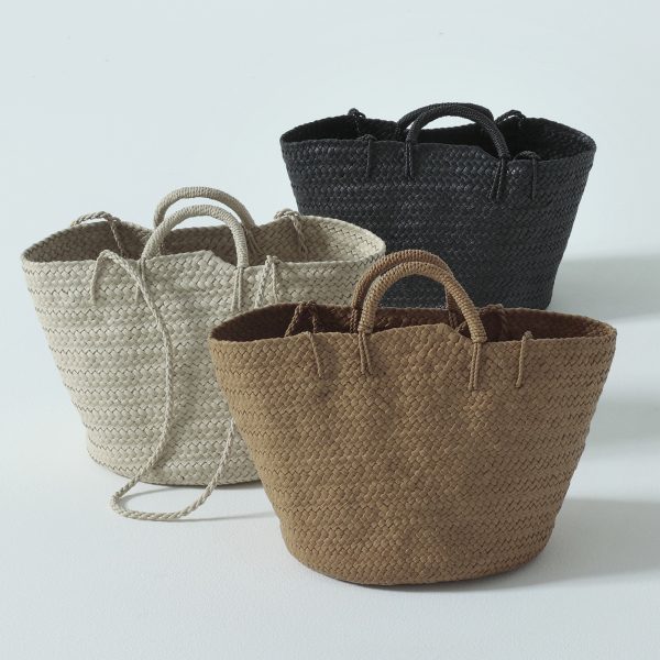 Aetaのレザーバスケット【STANDARD BOOK 2022SS】 | HAPPY PLUS VOICE