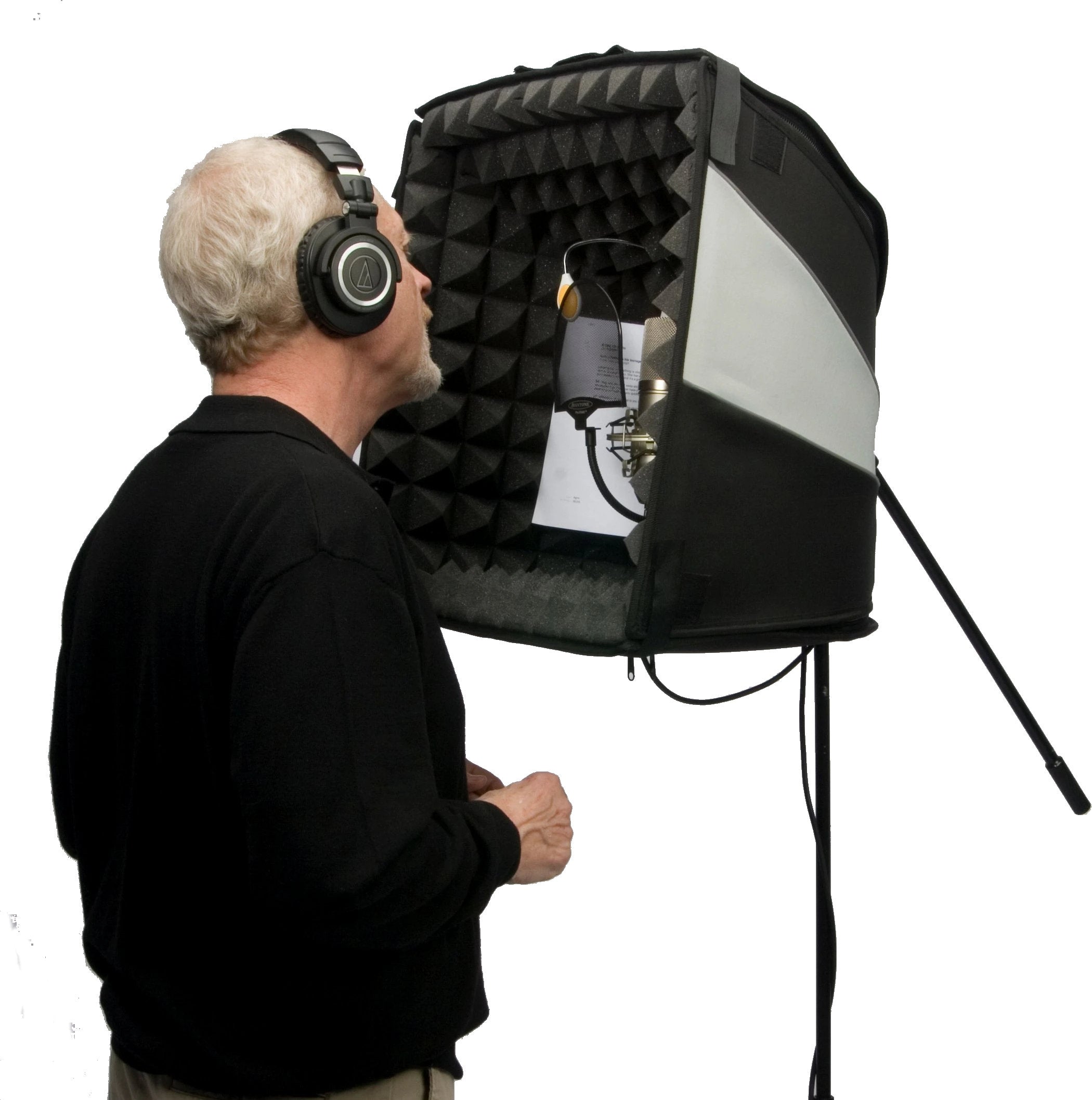 Porta-Booth Pro Portable Vocal Recording Booth – Voice Over Essentials