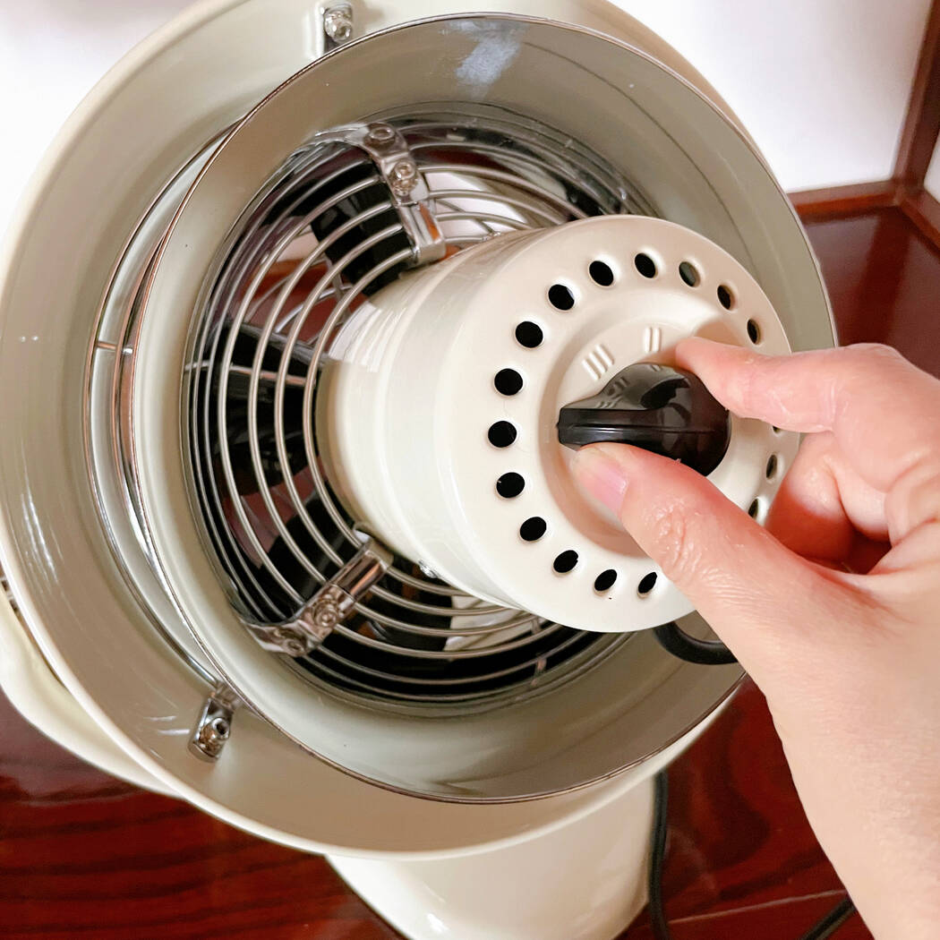 レトロデザインがとっても可愛い大型サーキュレーター - レビュー