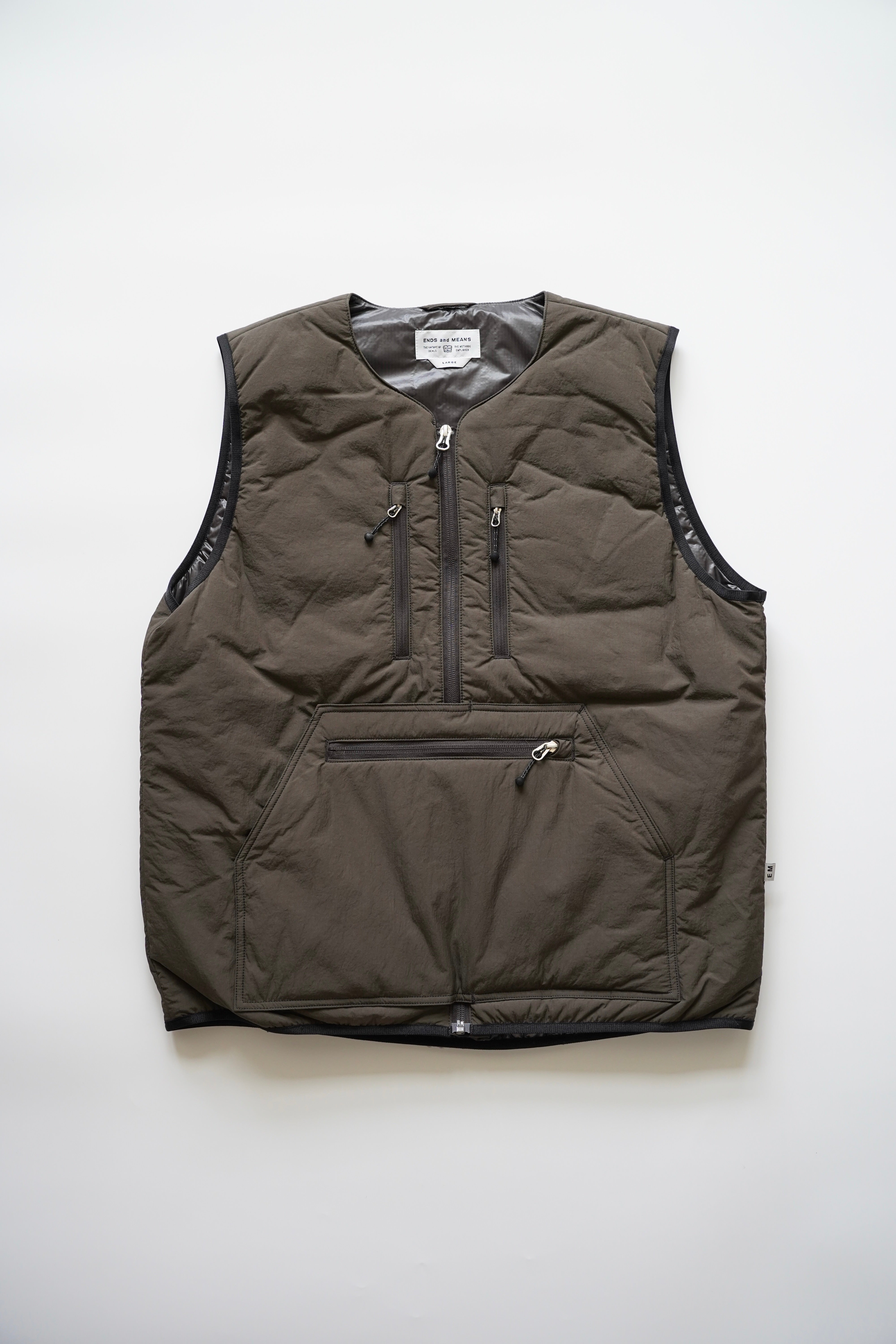 ENDS and MEANS Tactical Puff Vest WANDO STORE – WANDO Canteen&Store