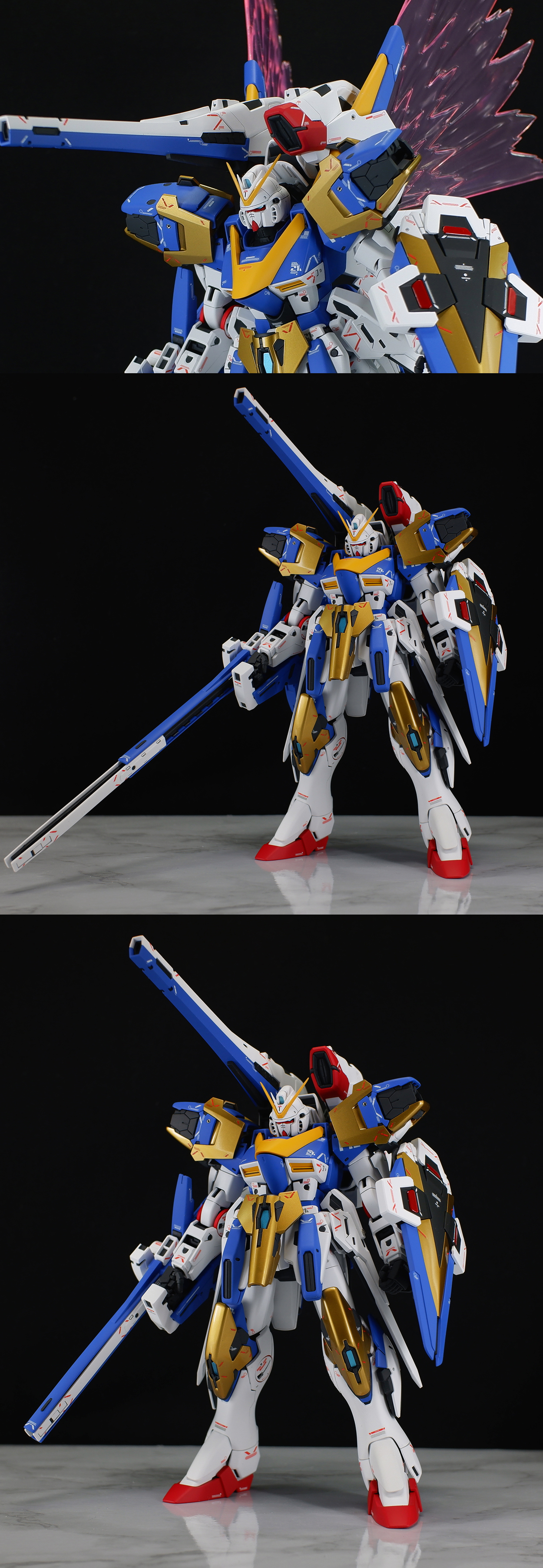 MG V2アサルトバスターガンダム Ver.Ka 完成品