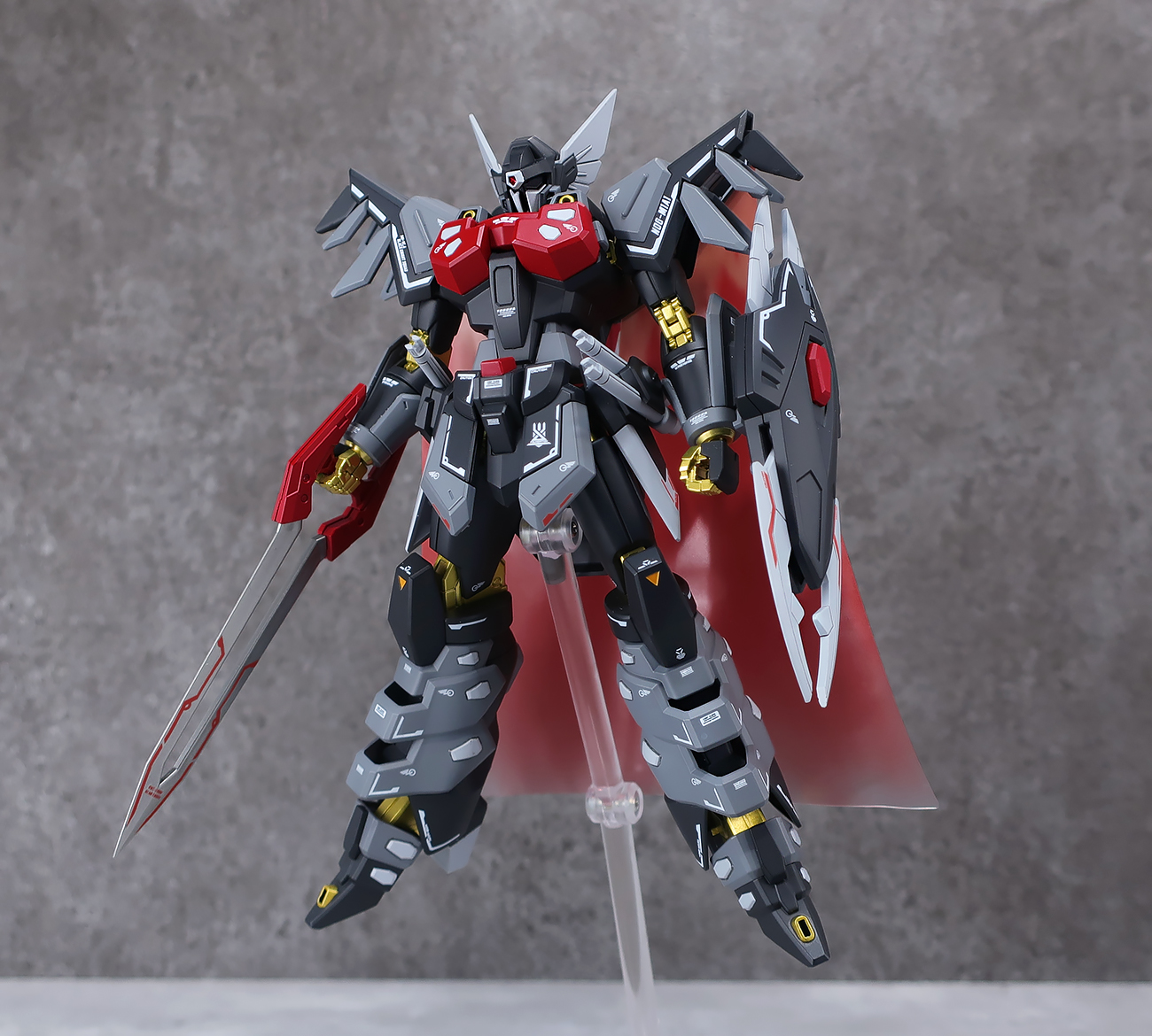 HG 1/144 ブラックナイトスコードシヴァ 塗装済み完成品