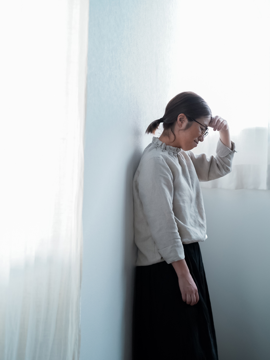 リネントップス】プレミアムリネン タートル トップス 薄地