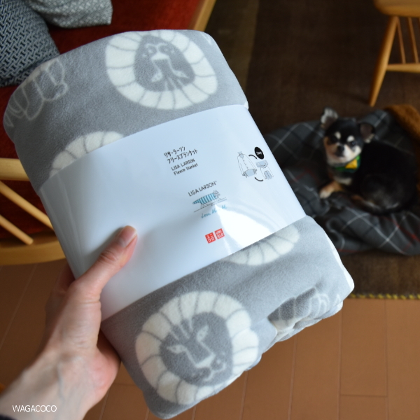 ユニクロ】リサラーソンのフリースブランケットで北欧気分【 LISA