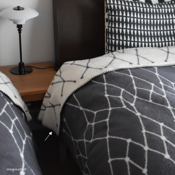 bastisRIKE 】居心地よくなった寝室のこと【コットンブランケット THE