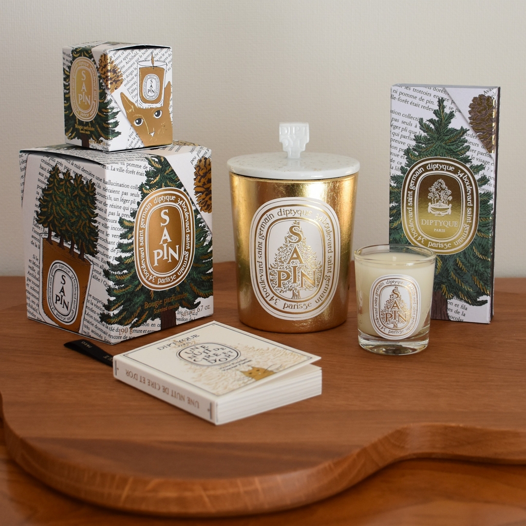 Diptyque 】ホリデーコレクション【A NIGHT OF WAX AND GOLD