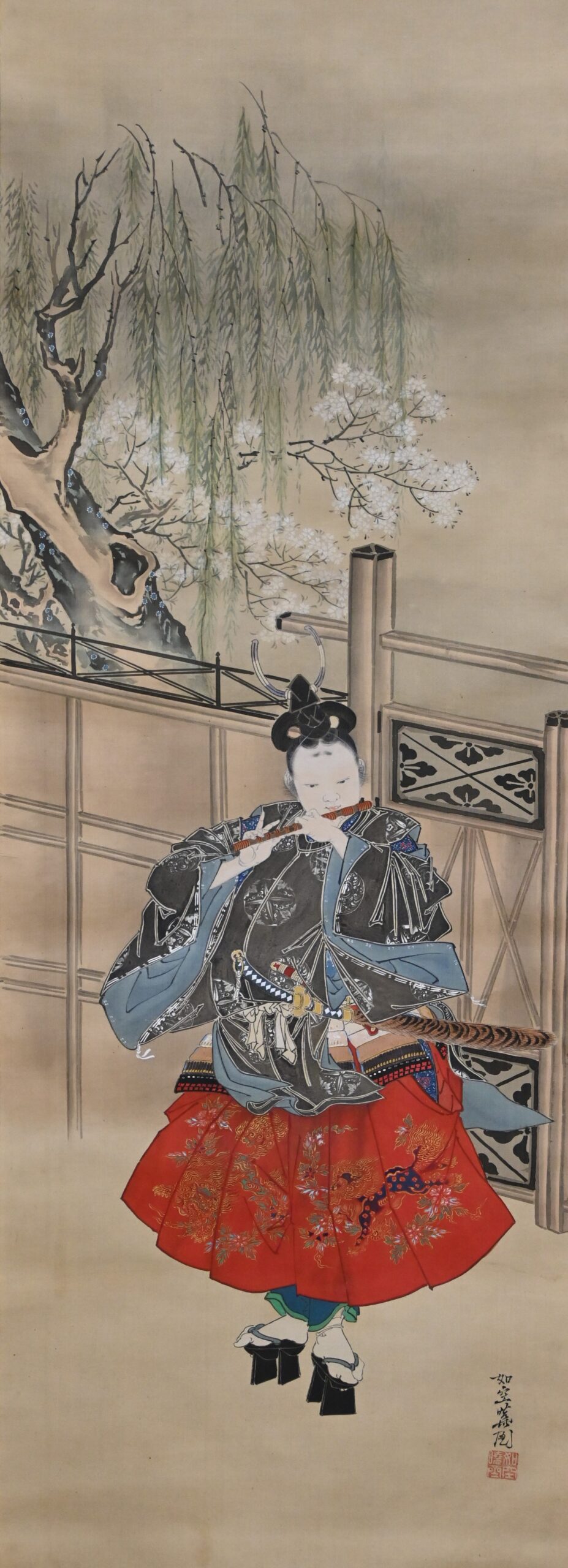 肉筆浮世絵にみる四季の愉しみ─お茶道具を添えて─ | 福井県立 若狭