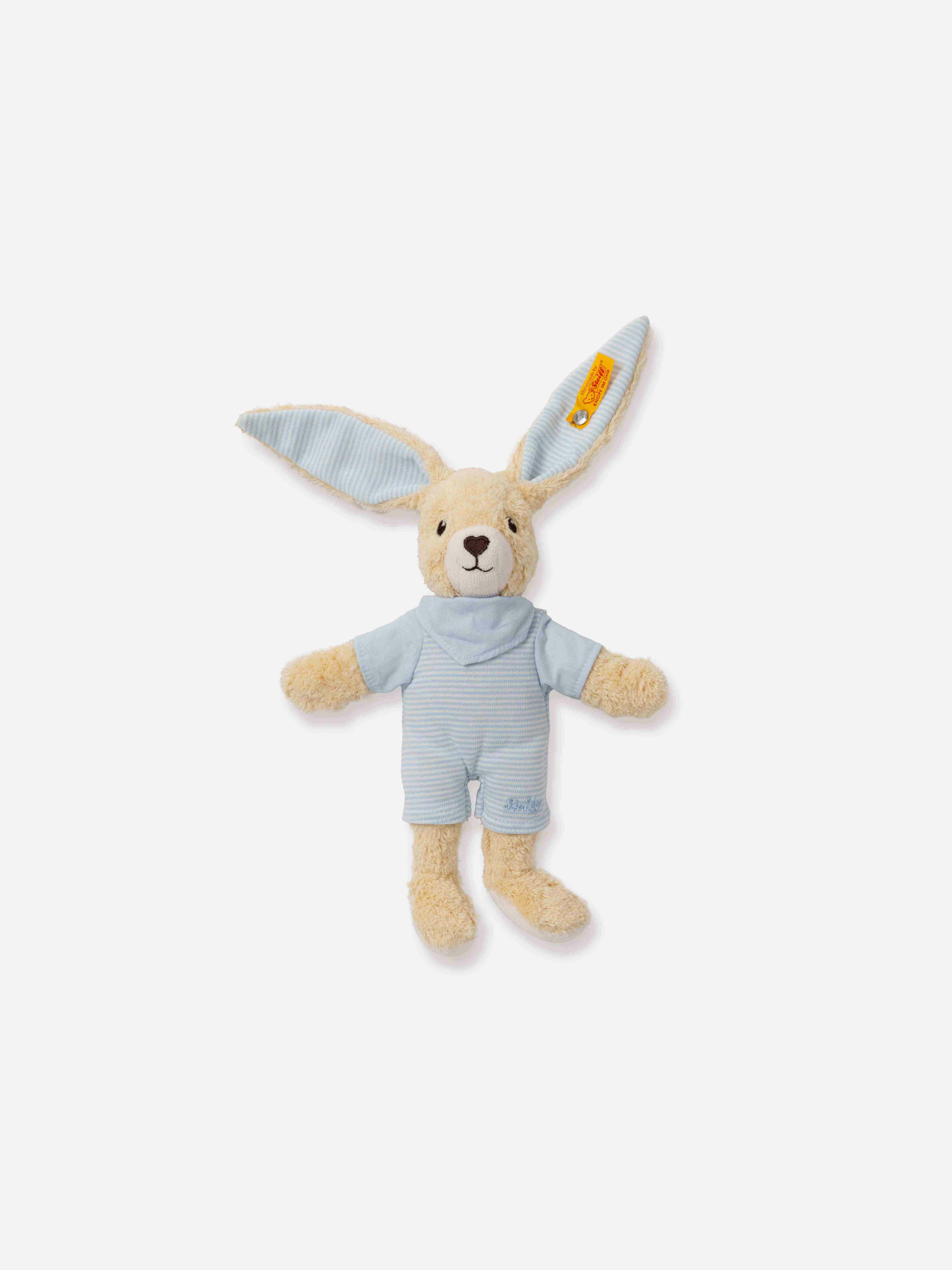 シュタイフ ぬいぐるみ 「うさぎのホッペルちゃん」（ブルー） |ベビー
