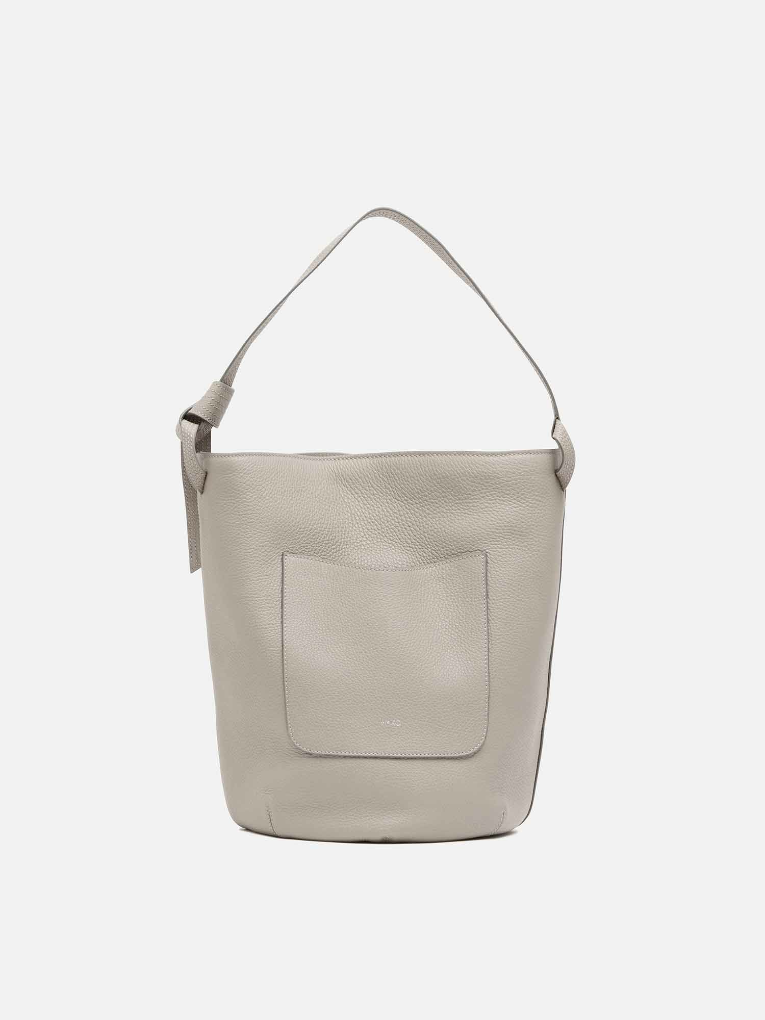 WAKO×MAURO GOVERNA バッグ WAKO CALLIE MISO ラージ ミディアムグレー