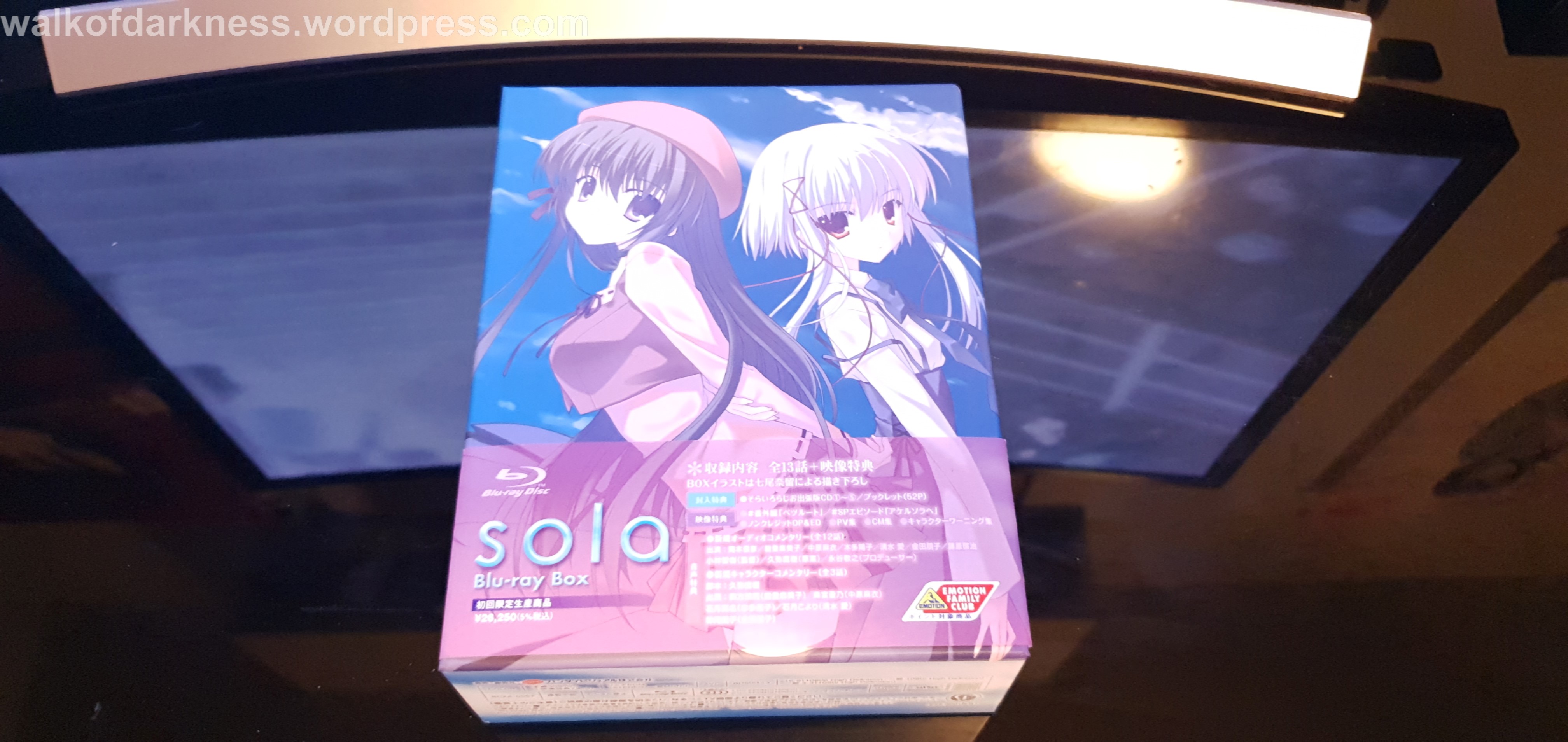 UNBOXING | Sola – JP Limited Edition Blu-ray Box Import (.ANIME