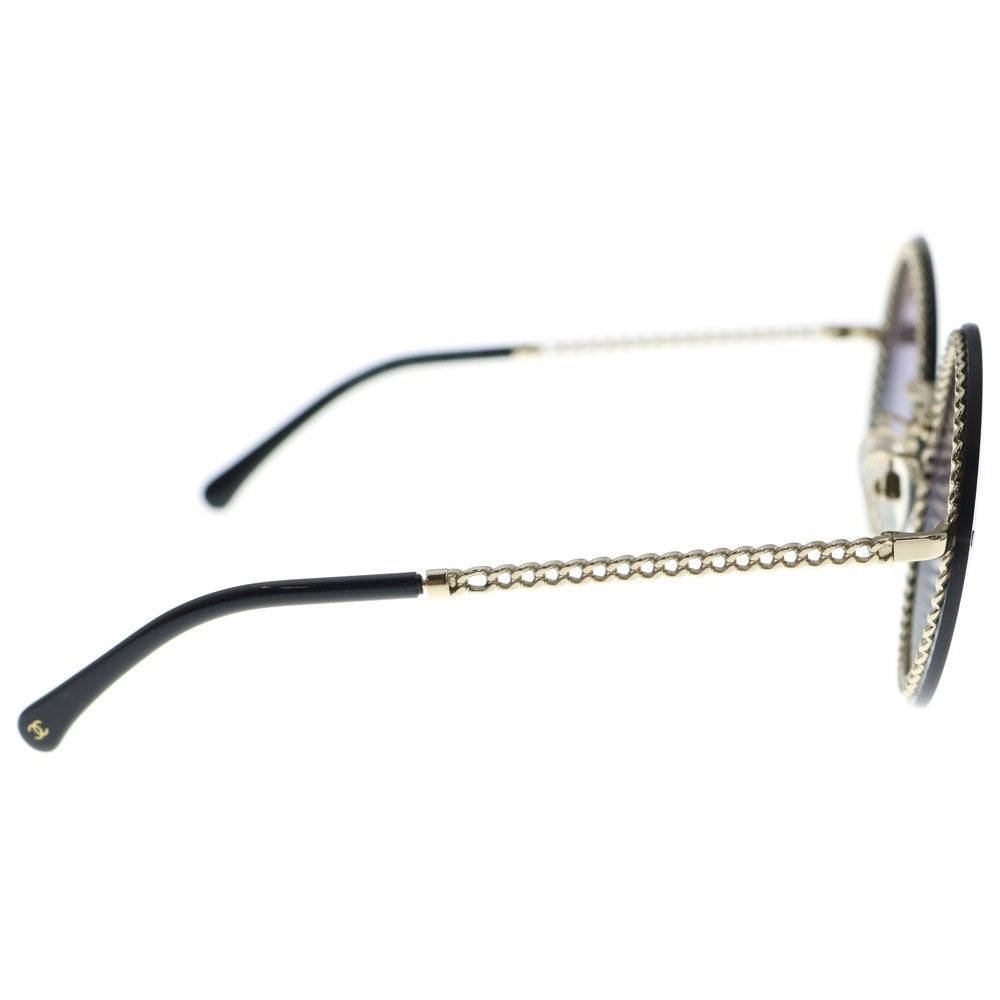 CHANEL(シャネル) ココマーク グラスチェーン付き ラウンドフレーム