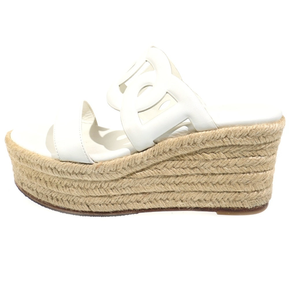 HERMES(エルメス) イテア 30 シェーヌダンクル エスパドリーユ 厚底