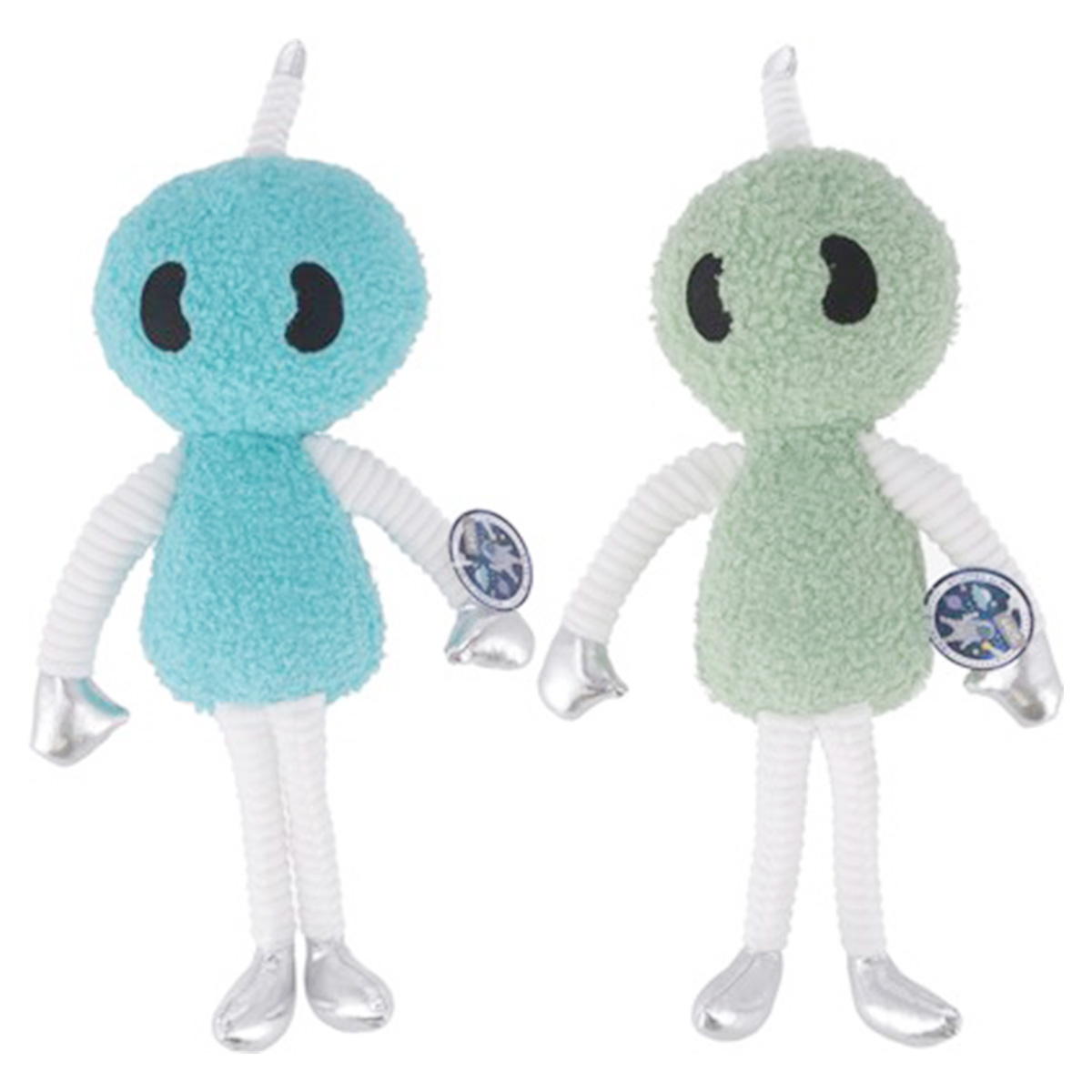 OUTLET】ぬいぐるみ 宇宙人 グリーン×ブルー 366803