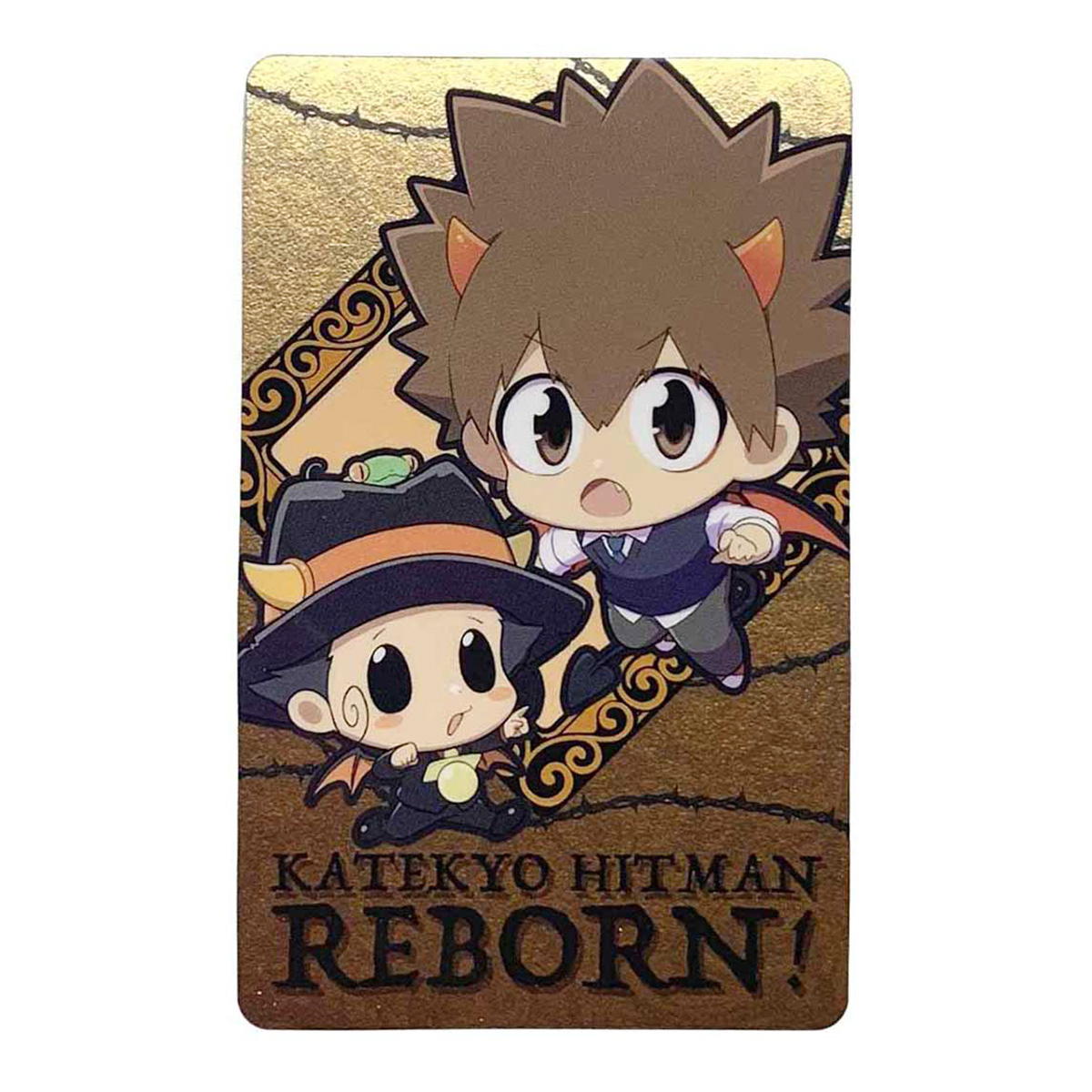 OUTLET】家庭教師ヒットマン リボーンメタリックカード 361646