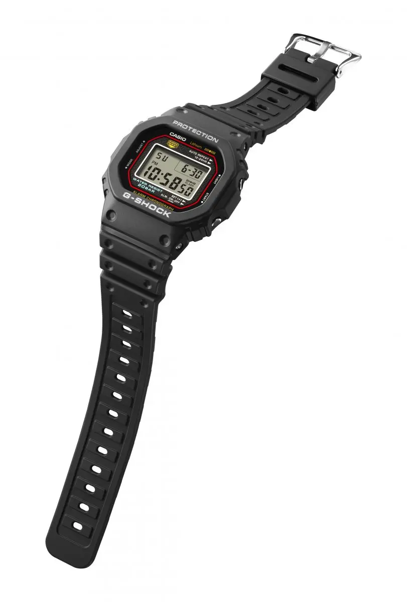 1983年発売の初代【G-SHOCK】を忠実に再現した復刻版が定番モデルに