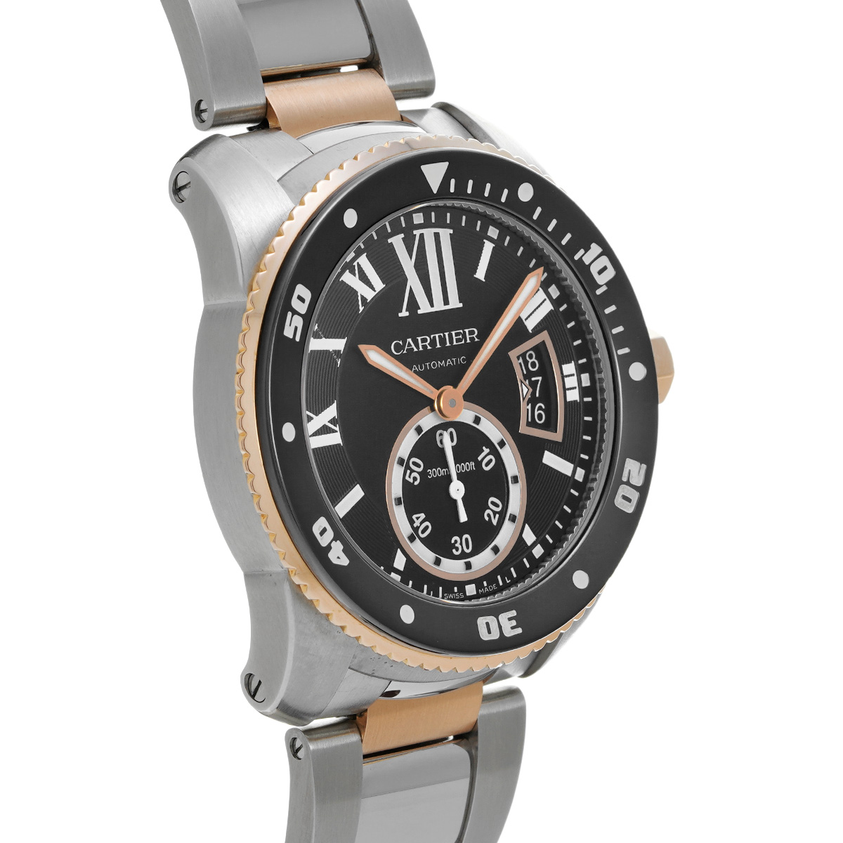 カルティエ カリブル ドゥ カルティエ ダイバー W7100054 ブラック