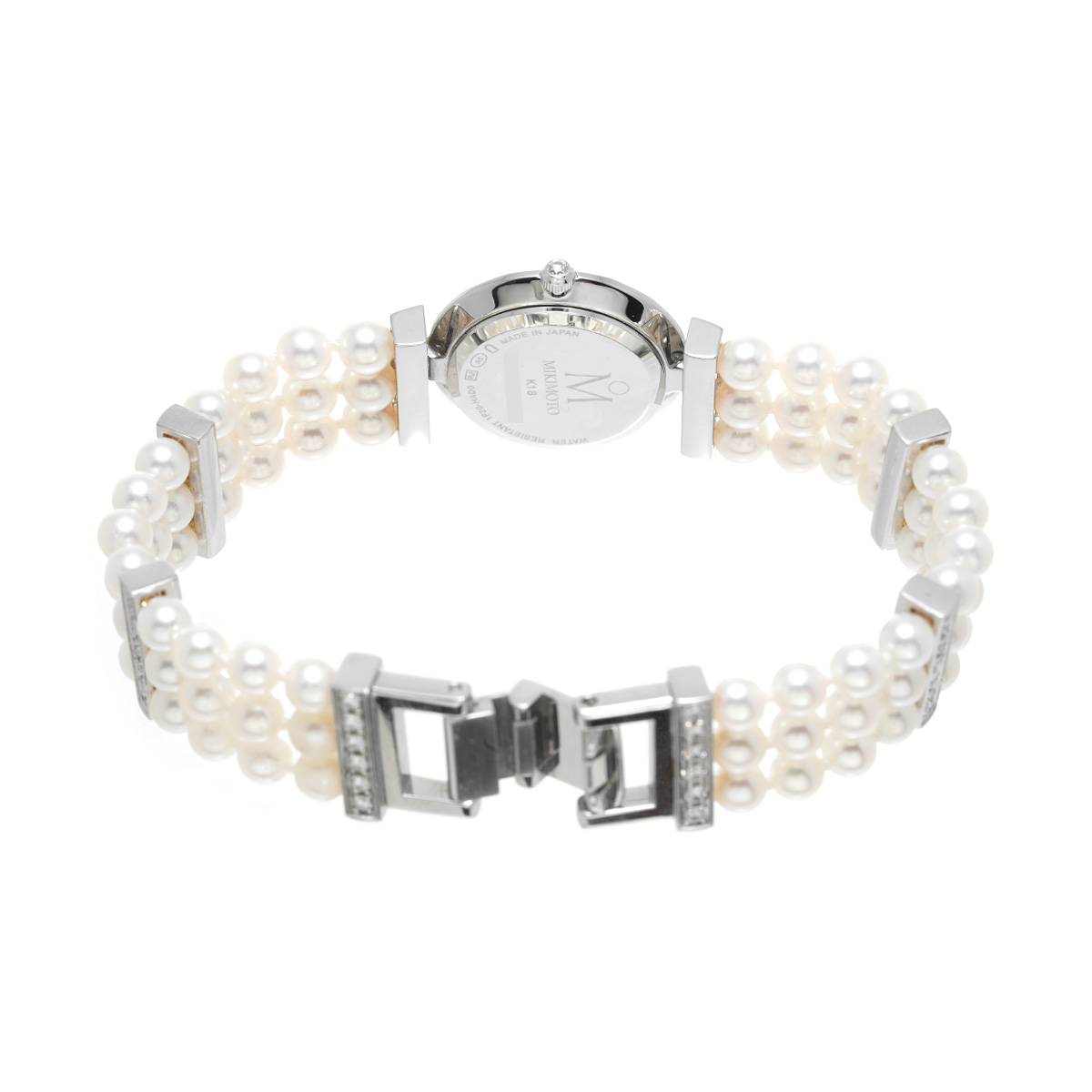 ミキモト パール ウォッチ 1F20-HAD0 ホワイトシェル レディース 時計