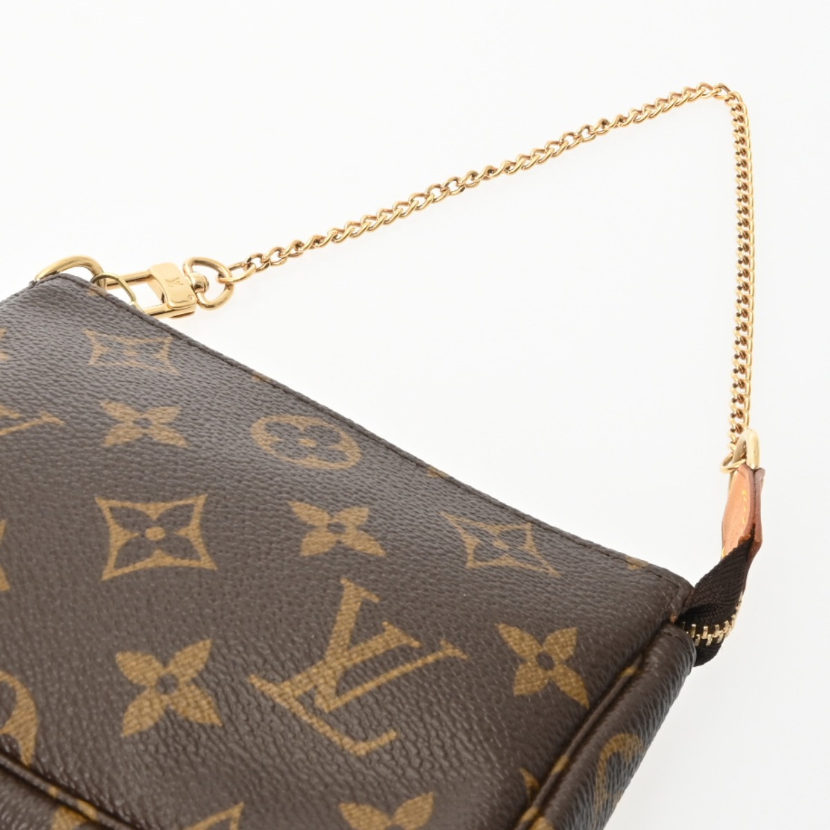 ルイ ヴィトン モノグラム ミニポシェットアクセソワール ブラウン