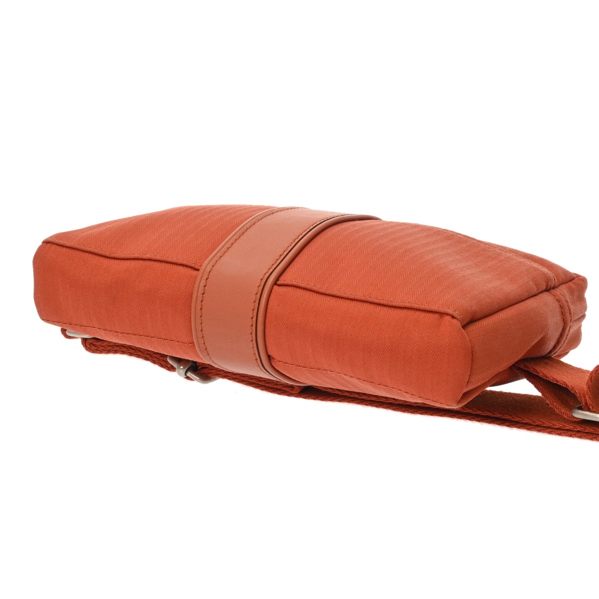 エルメス アカプルコ サンチュール オレンジ トワルシェブロン