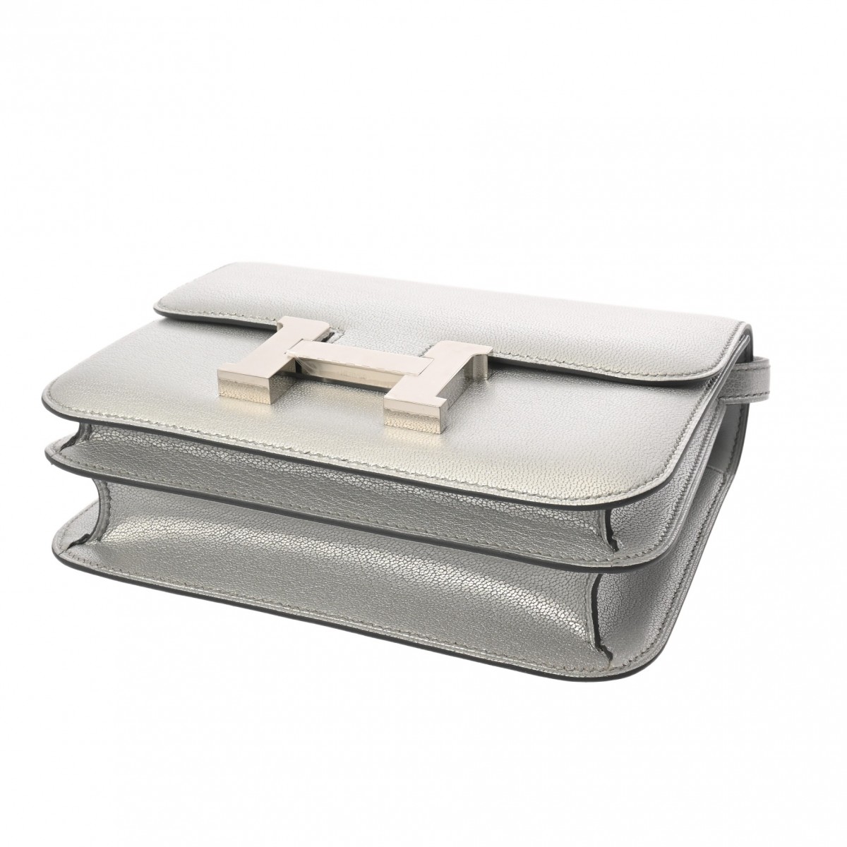 エルメス コンスタンス3 18 ミロワール アルジャン シェーブルシャム