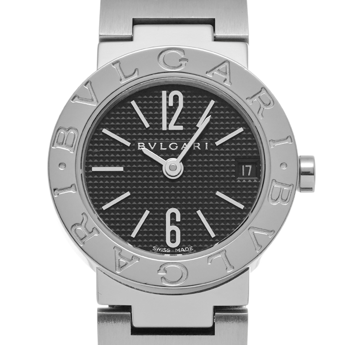 ブルガリ ブルガリブルガリ BB23SS ブラック レディース 時計 【中古