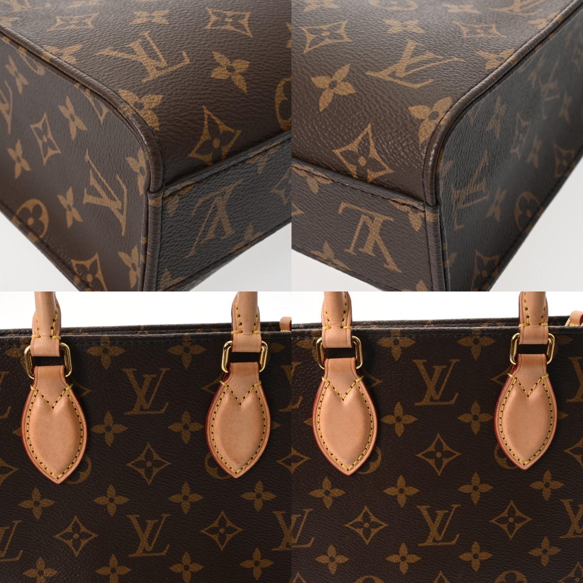 ルイ ヴィトン モノグラム サックプラ BB 新型 ブラウン M45847