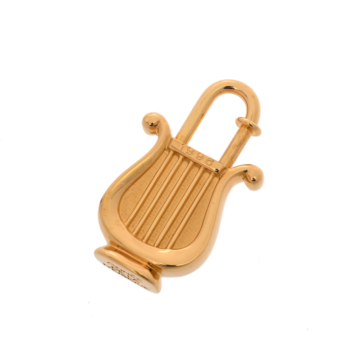 エルメス カデナ ハープ 1996年限定 ゴールド GP ユニセックス 【中古