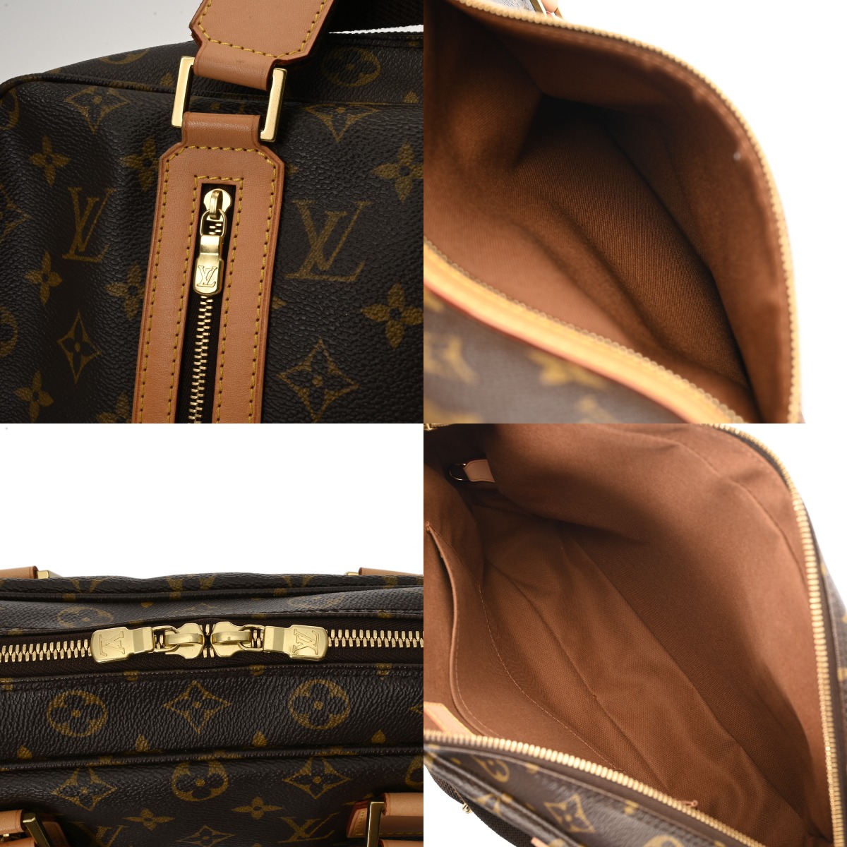 ルイ ヴィトン モノグラム サックボスフォール ブラウン M40043