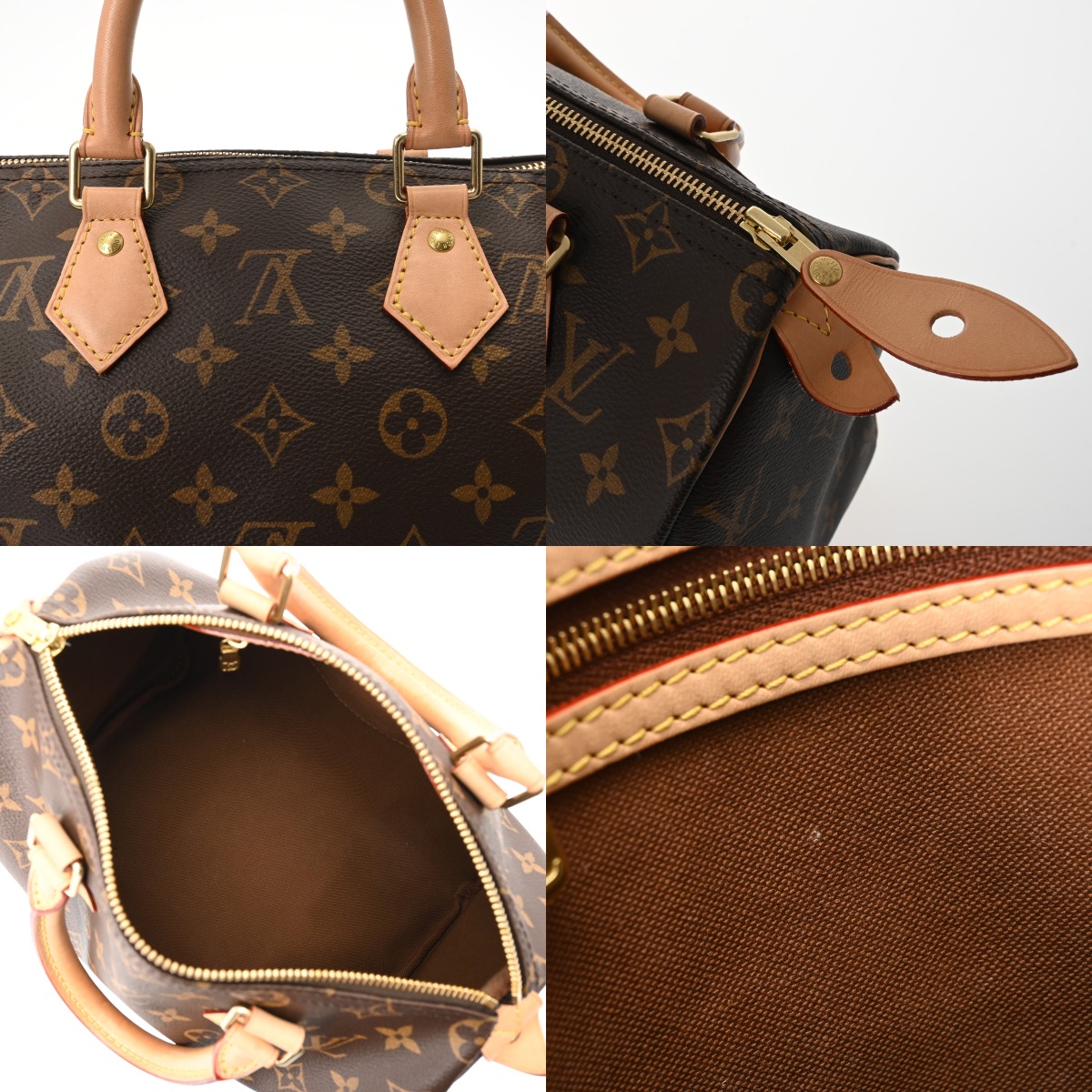 ルイ ヴィトン モノグラム スピーディ 25 新型 ブラウン M41109