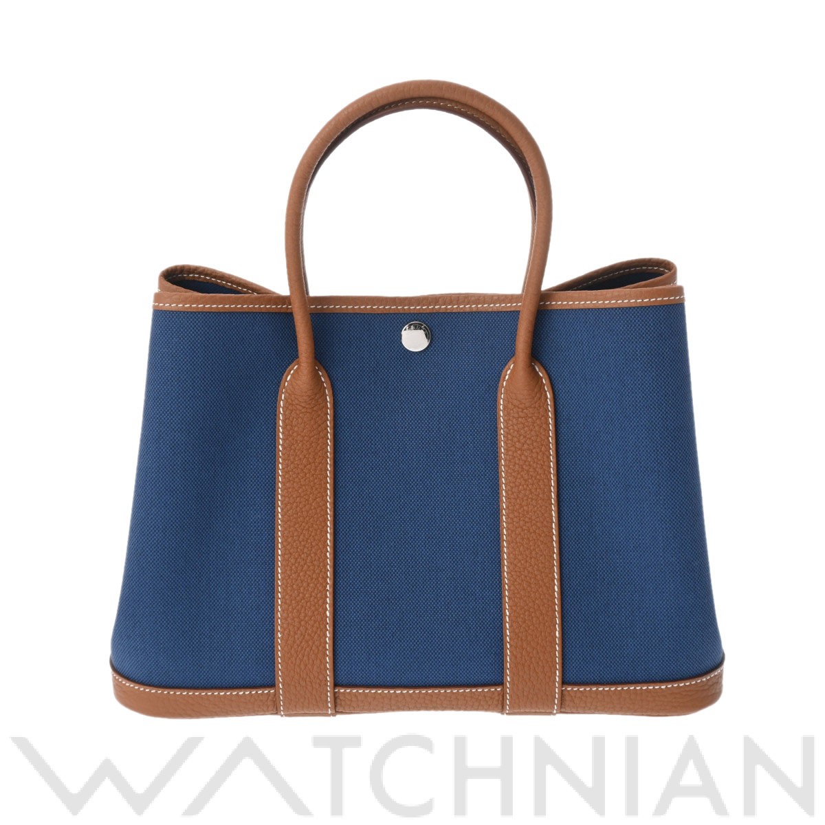 エルメス ガーデンパーティ TPM ブルーブライトン/ゴールド/パラジウム